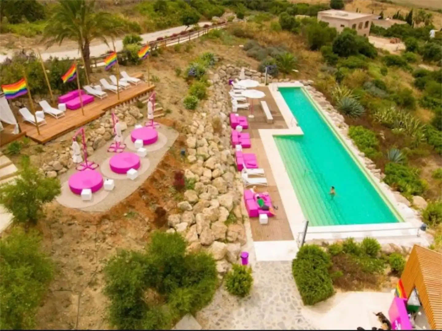 Swimming pool of Houses for sale in Vejer de la Frontera  with Air Conditioner, Heating and Private garden