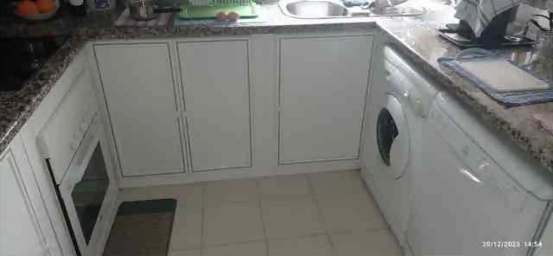 Küche von Wohnung zum Verkauf in Brenes mit Heizung, Abstellraum und Möbliert