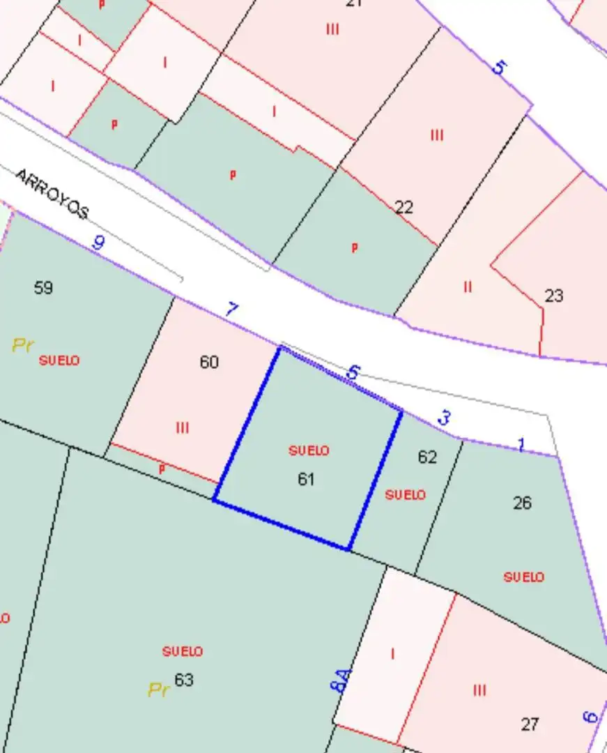 Terreno en venta en Alcoroches