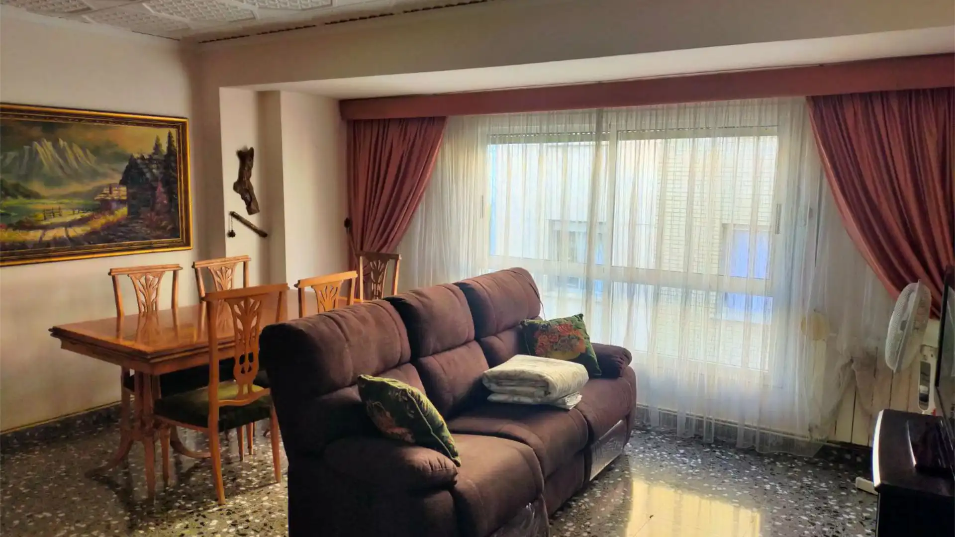 Sala de estar de Piso en venta en Alcoy / Alcoi con Calefacción, Trastero y Balcón