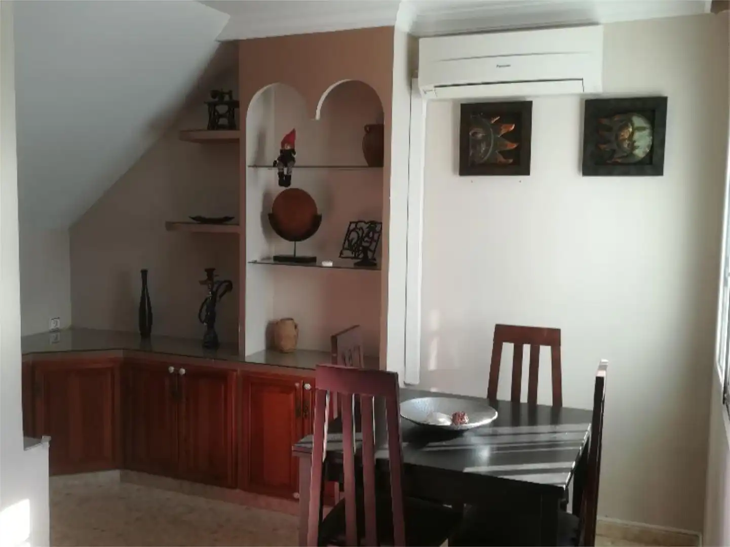Esszimmer von Dachboden zum Verkauf in Vélez-Málaga mit Klimaanlage und Terrasse