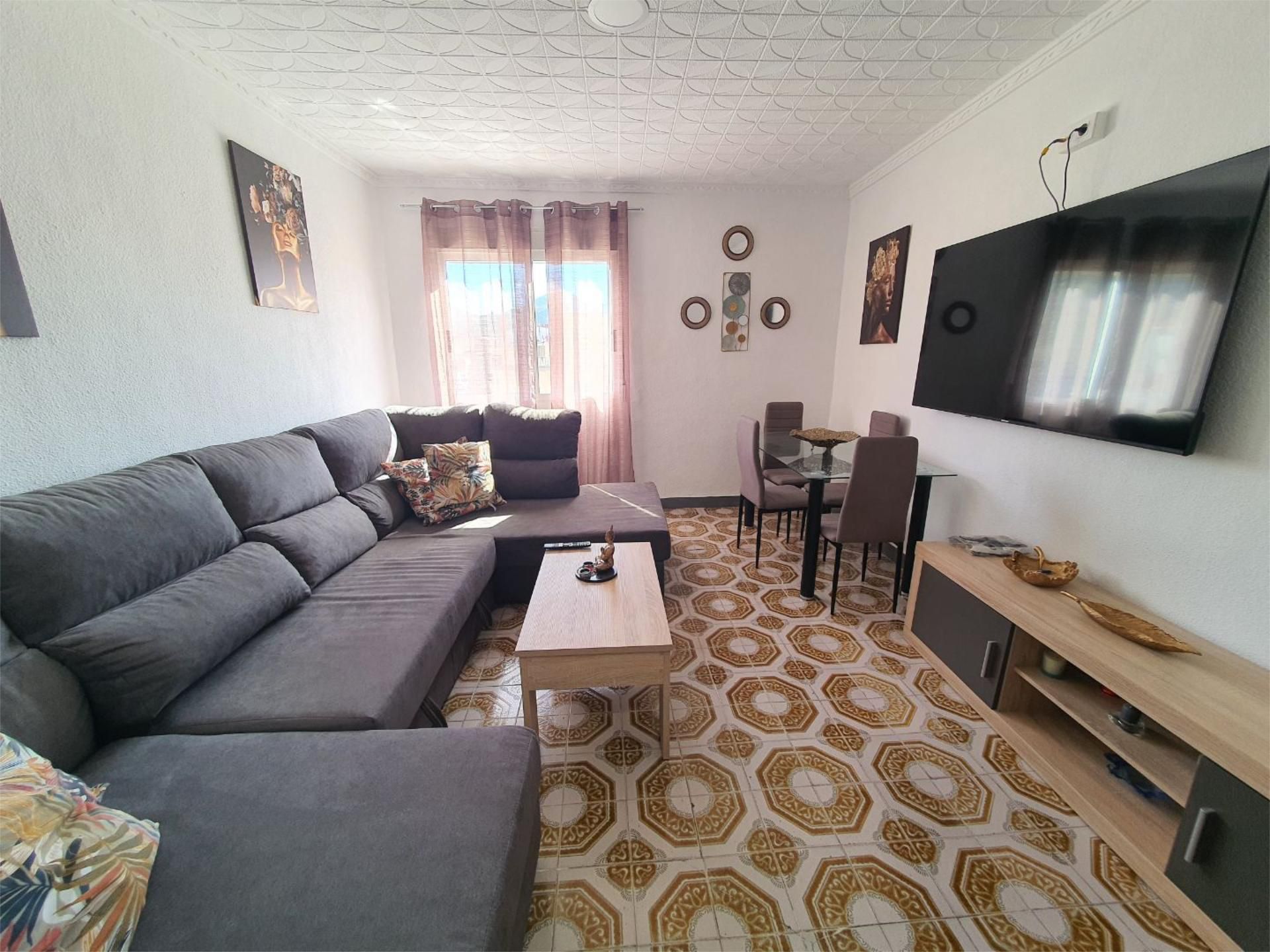 Sala d'estar de Pis de lloguer en Cartagena amb Moblat