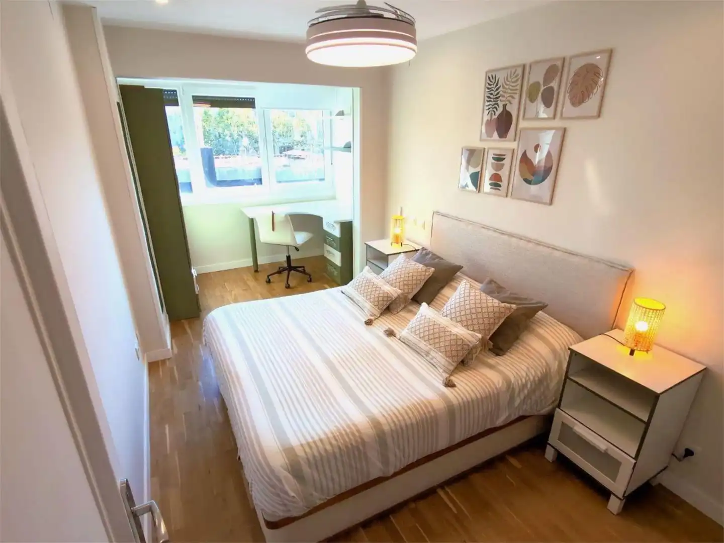 Wohnung zur Miete in Calle de Julián Besteiro, 35, Castillejos - Cuzco Schlafzimmer von Wohnung zur Miete in Madrid Capital mit Klimaanlage und Schwimmbad