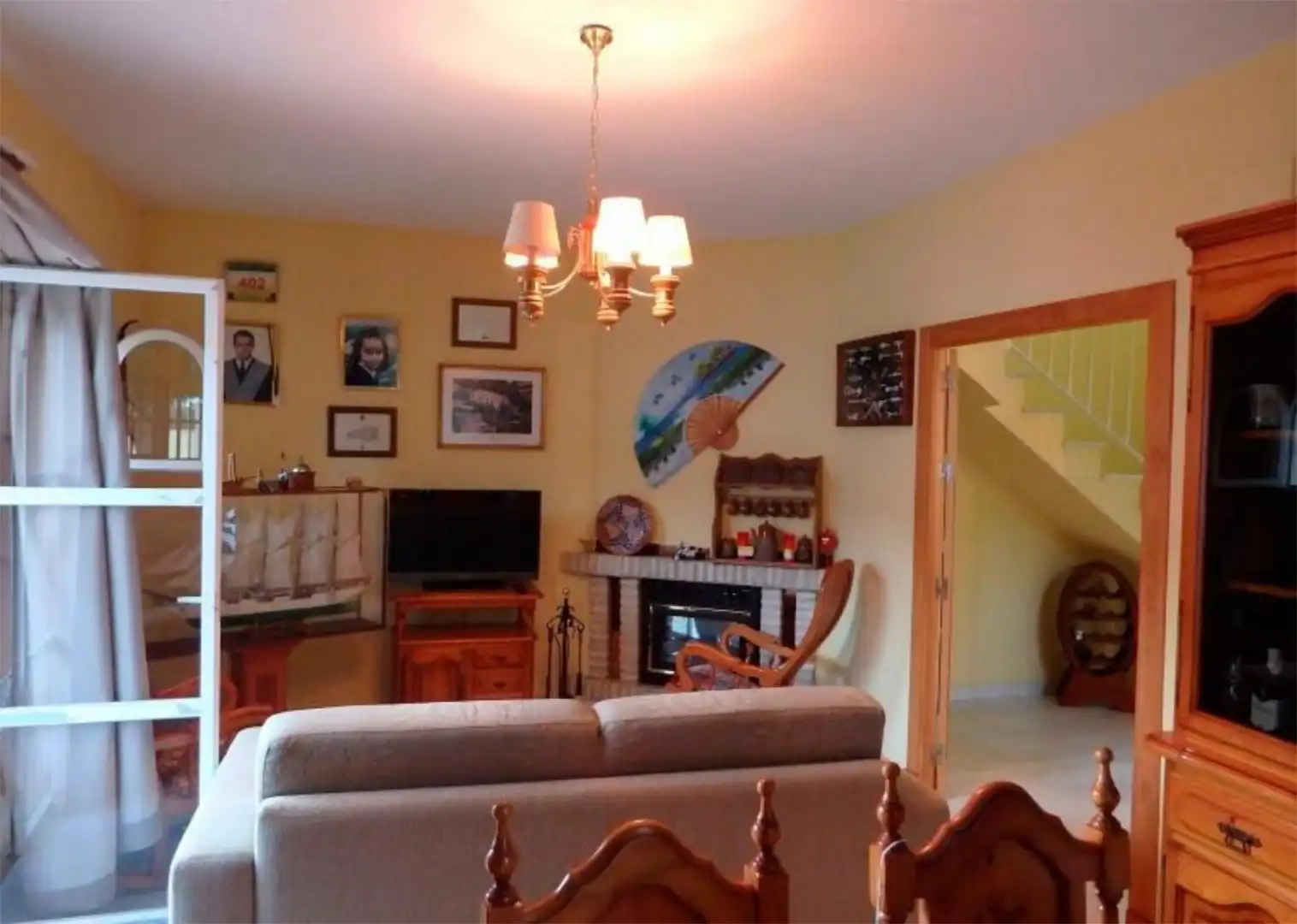 Houses for rent in Calle la Capilla, 9, La Barrosa Living room of Houses for rent in Chiclana de la Frontera with Air Conditioner, Heating and Private garden