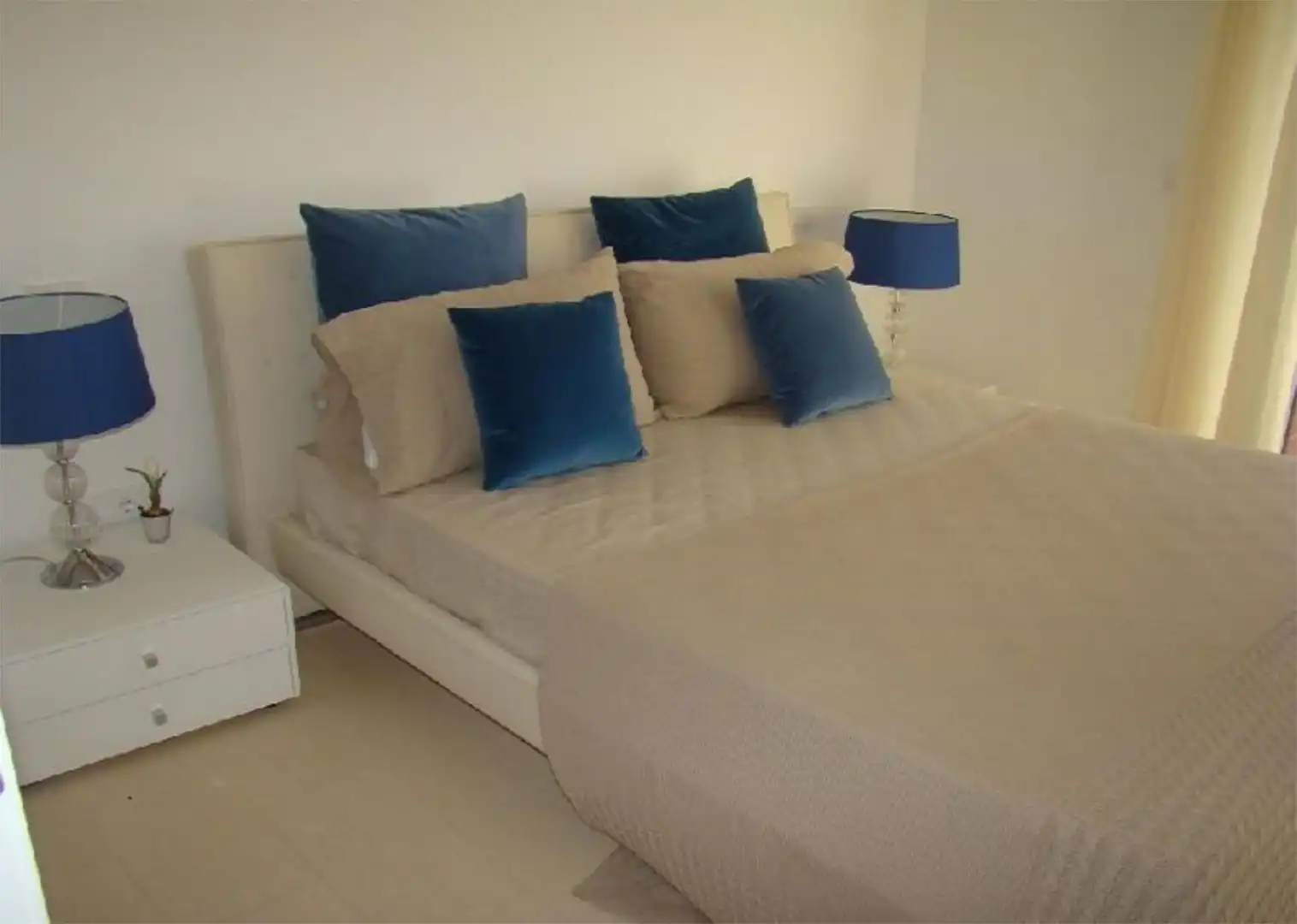 Houses for rent in Calle la Capilla, 9, La Barrosa Bedroom of Houses for rent in Chiclana de la Frontera with Air Conditioner, Heating and Private garden