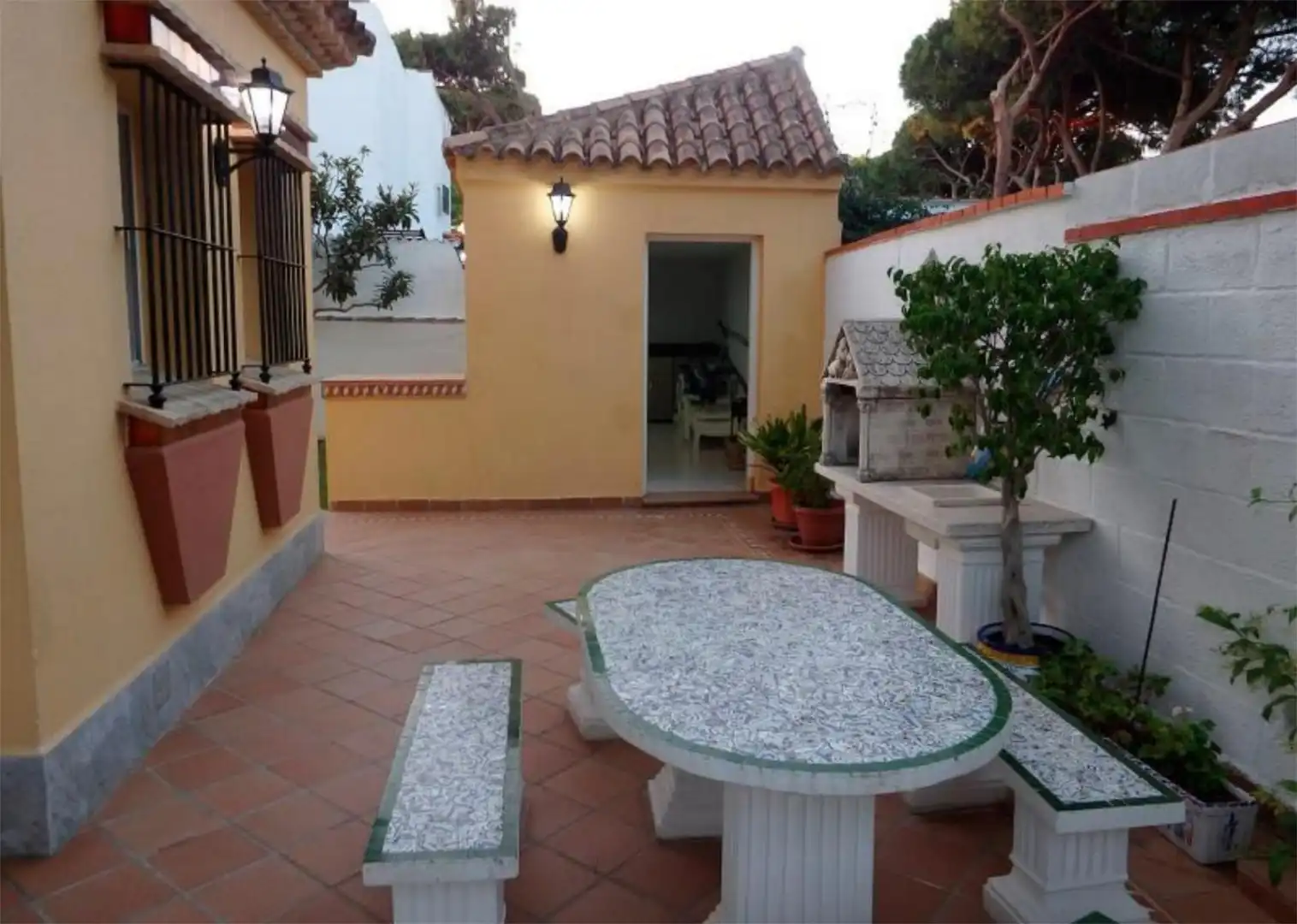 Houses for rent in Calle la Capilla, 9, La Barrosa Garden of Houses for rent in Chiclana de la Frontera with Air Conditioner, Heating and Private garden