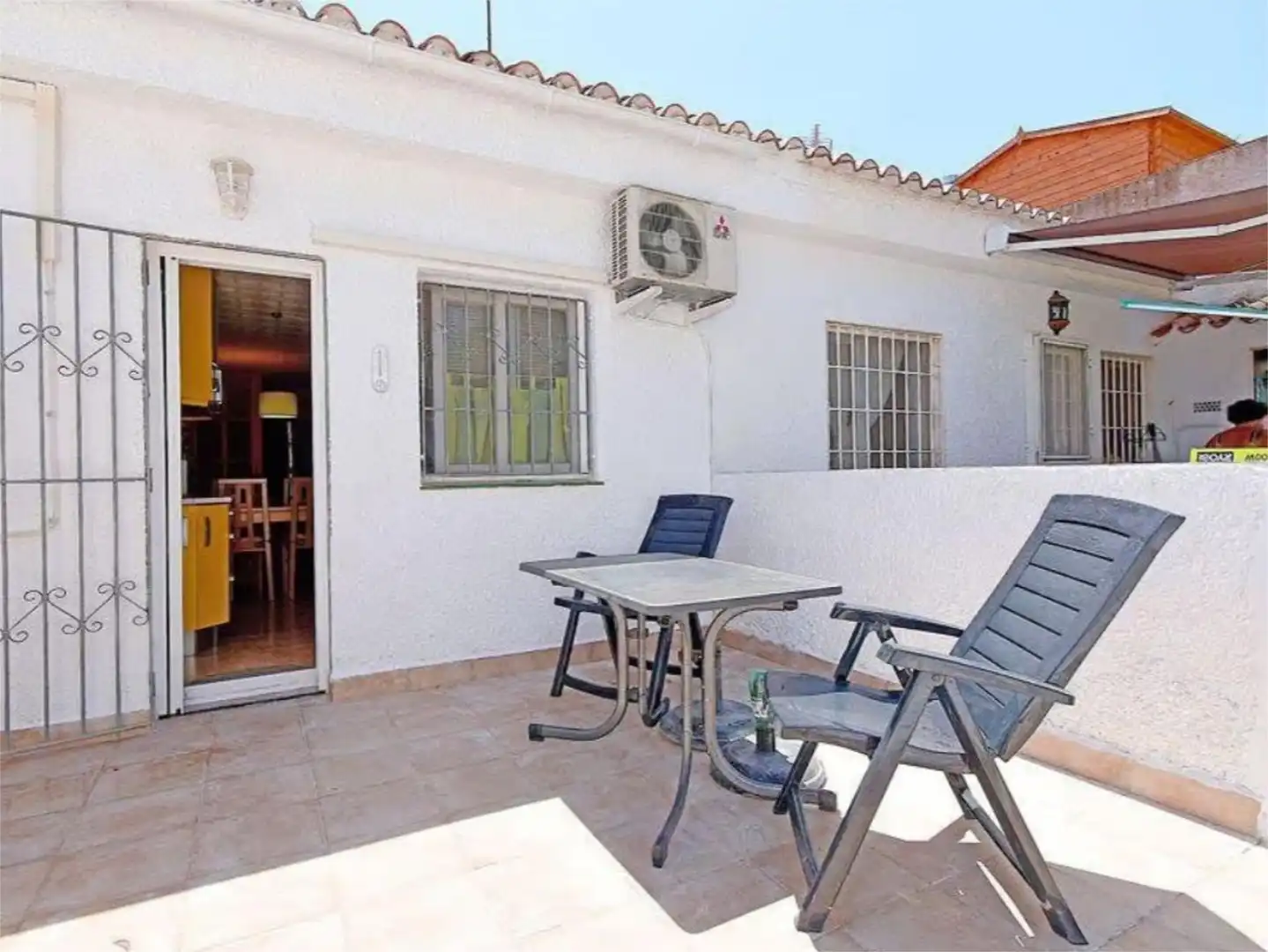 Casa adosada de lloguer a C los pinos, 12, Los Urrutias Terrassa de Casa adosada de lloguer en Cartagena amb Aire condicionat, Jardí privat i Moblat