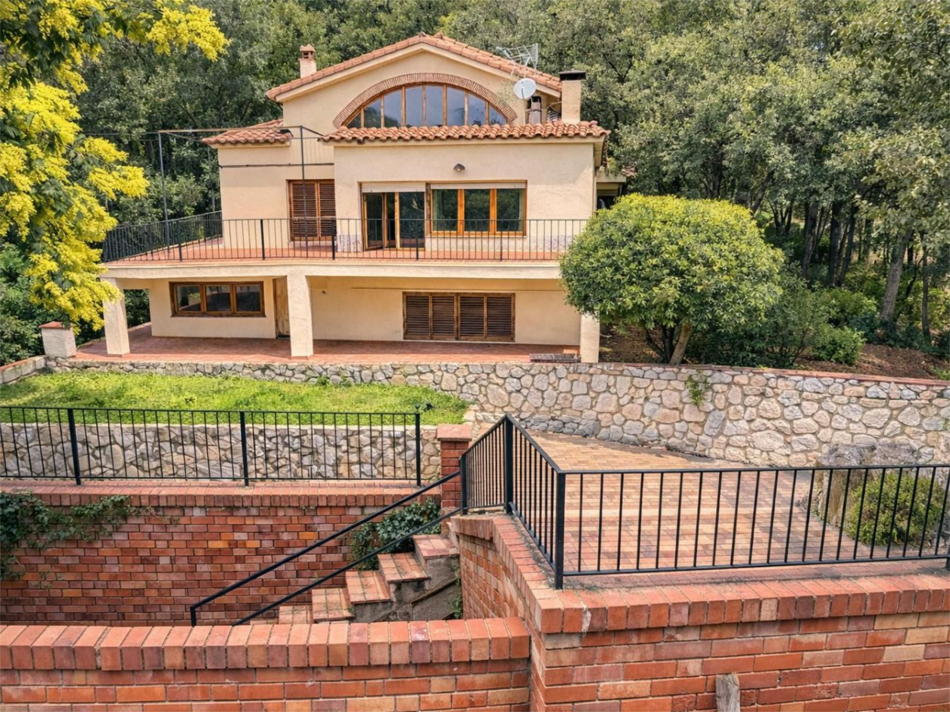 Vista exterior de Casa o chalet en venta en Santa Cristina d'Aro con Terraza y Balcón