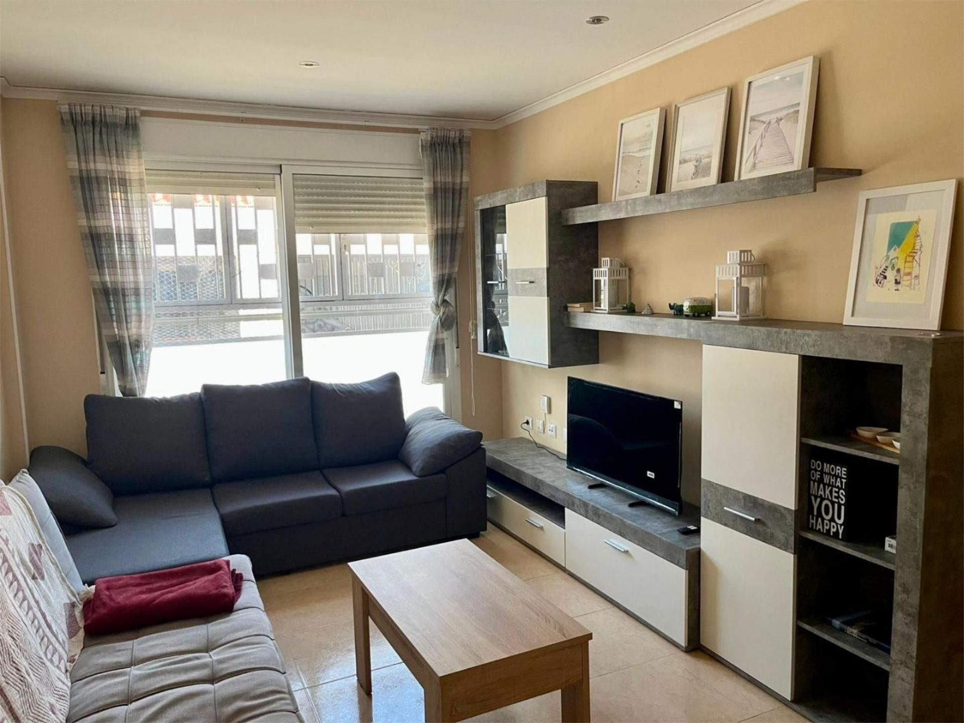 Living room of Flat for rent in Torreblanca  with Air Conditioner, Heating and Furnished