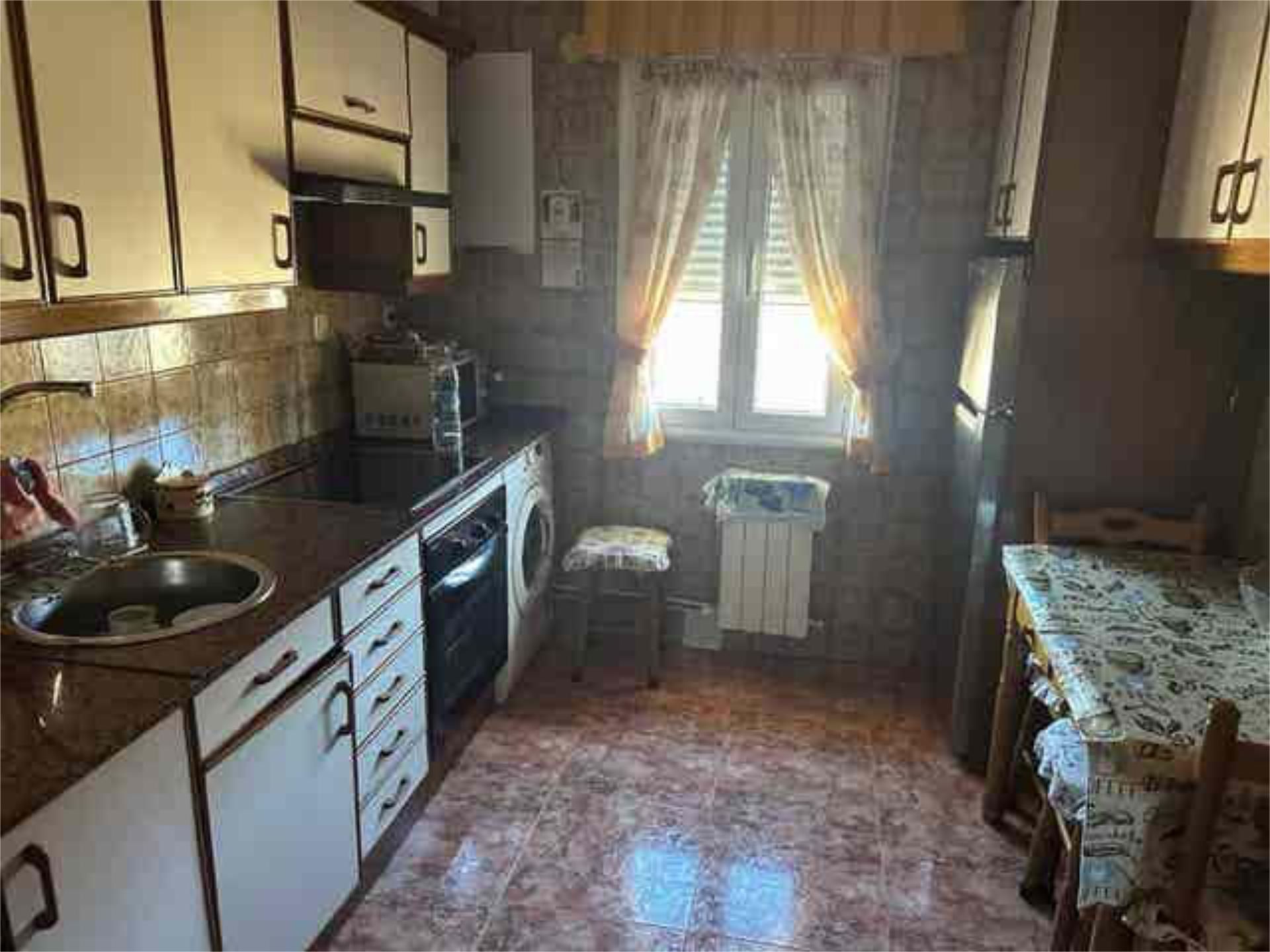Kitchen of Flat for sale in Avilés  with Heating, Storage room and Furnished