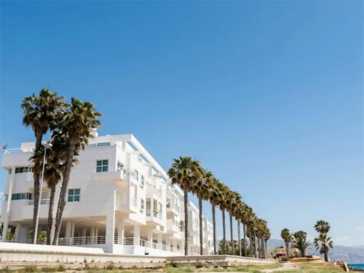 Flat for sale in Calle Castillo de Santa Ana, 3, El Puerto - Romanilla Exterior view of Flat for sale in Roquetas de Mar with Air Conditioner, Swimming Pool and Furnished