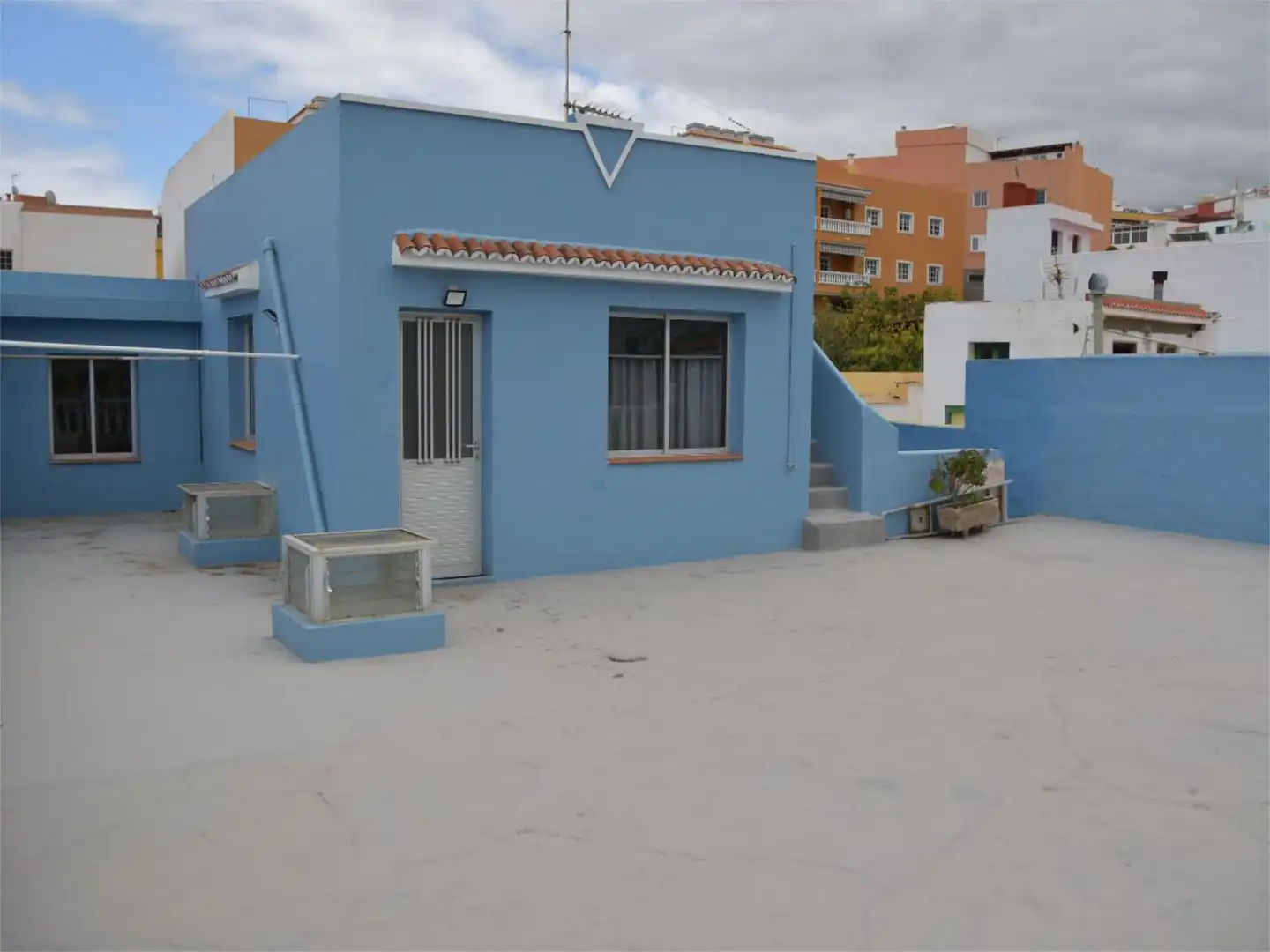 Vista exterior de Piso en venta en Los Realejos con Jardín privado, Terraza y Trastero