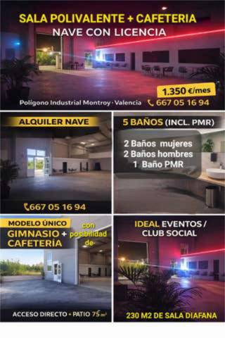 Local comercial en Alquiler en Montroi / Montroy