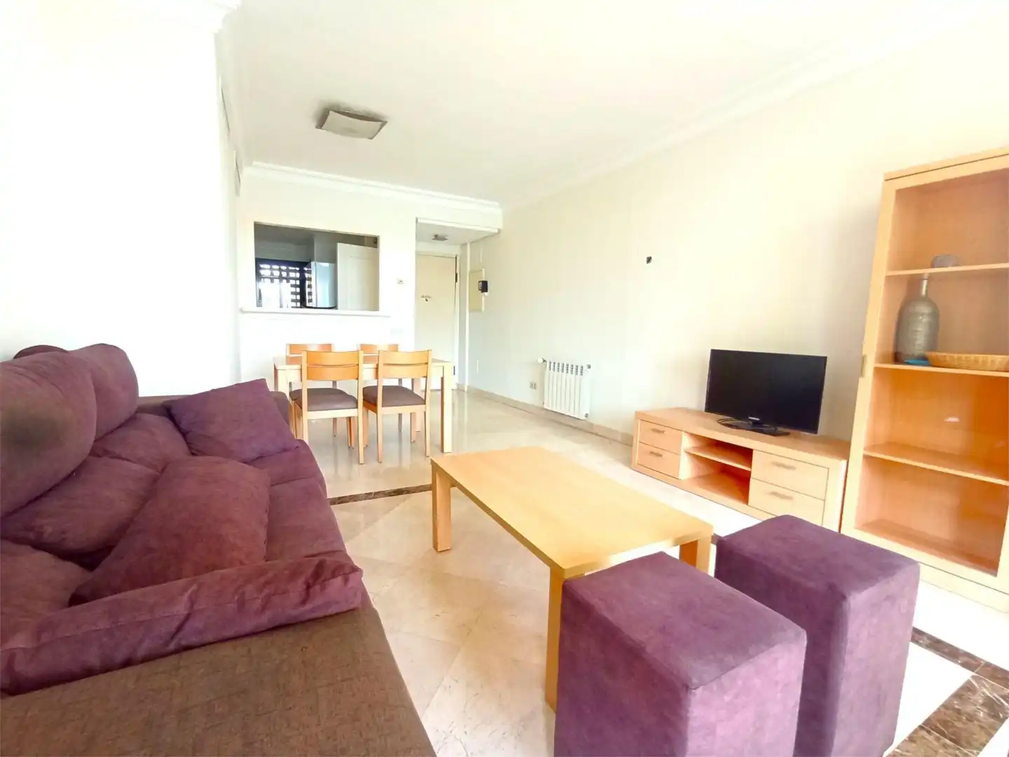 Flat for sale in Avenida del Golf, 20, Roda Living room of Flat for sale in San Javier with Air Conditioner, Terrace and Swimming Pool
