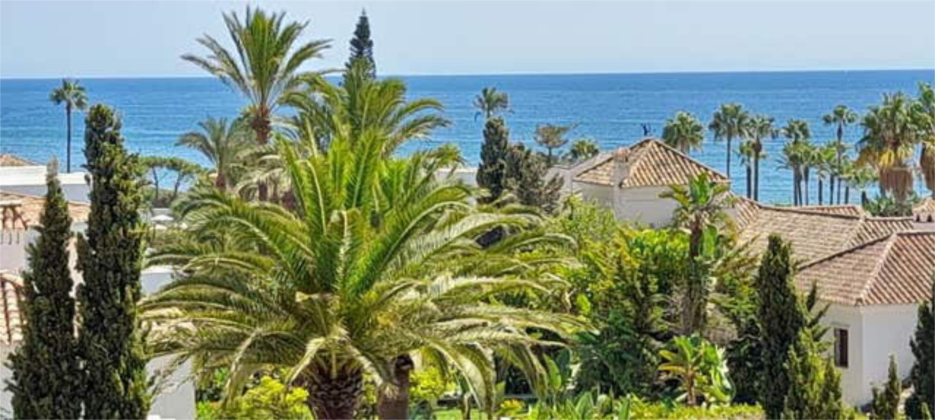 Vista exterior de Estudi de lloguer en Marbella amb Calefacció i Moblat