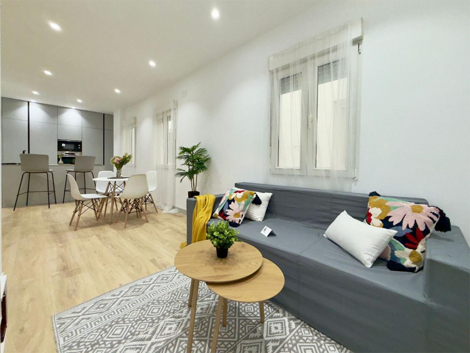 Wohnung zum Verkauf in Calle del General Díaz Porlier, 50, Lista Wohnzimmer von Wohnung zum Verkauf in Madrid Capital mit Klimaanlage und Balkon