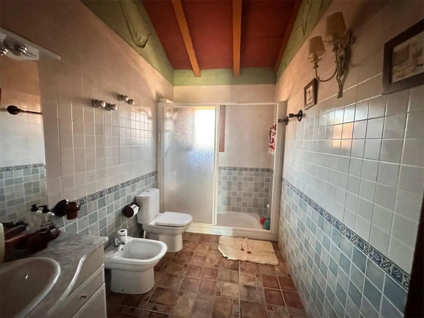 Baño de Finca rústica en venta en Cehegín con Calefacción, Jardín privado y Terraza