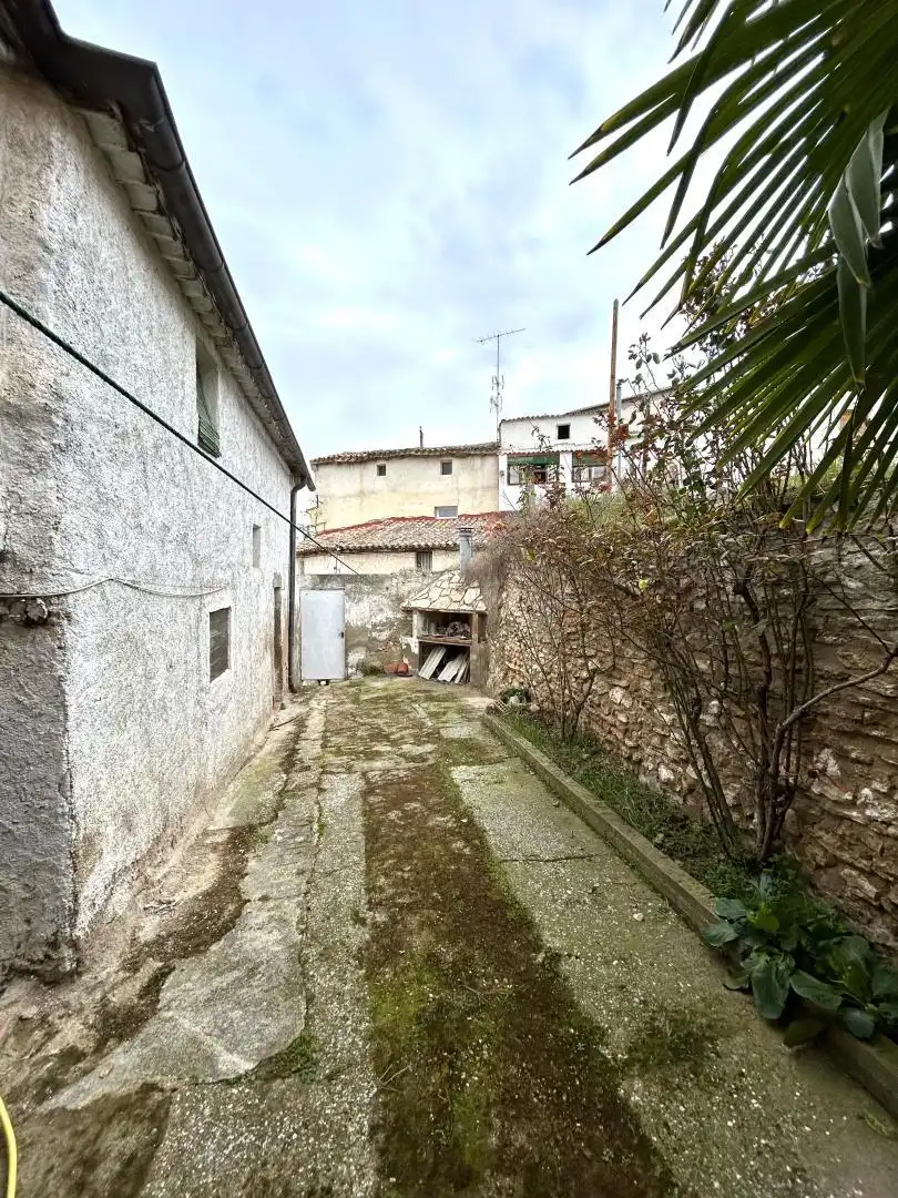 Vista exterior de Casa adosada en venta en Paracuellos de Jiloca con Jardín privado, Terraza y Amueblado