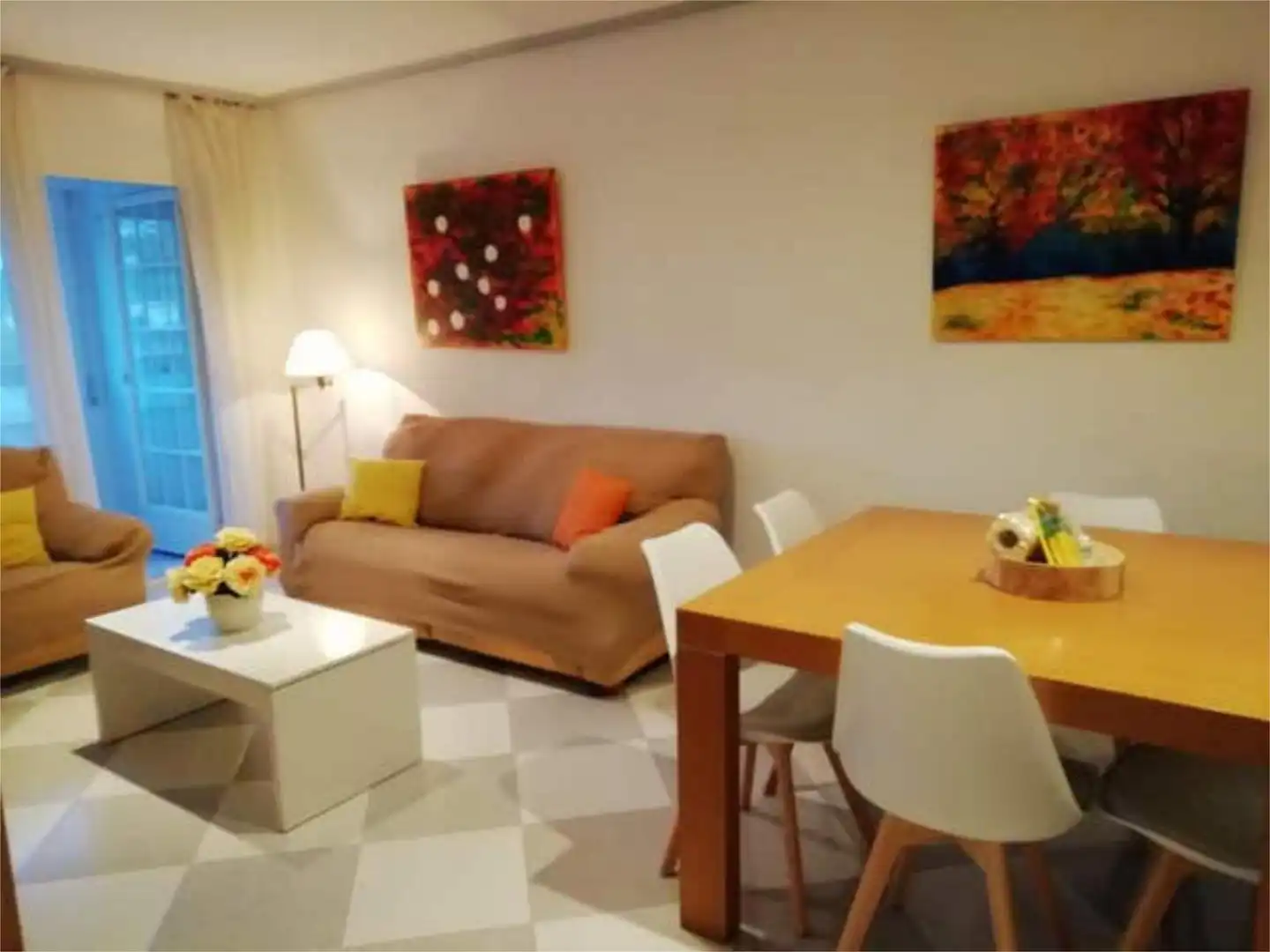 Sala de estar de Piso en venta en Calpe / Calp con Amueblado