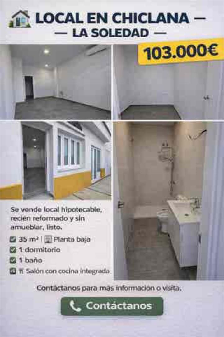 Bany de Pis en venda en Chiclana de la Frontera