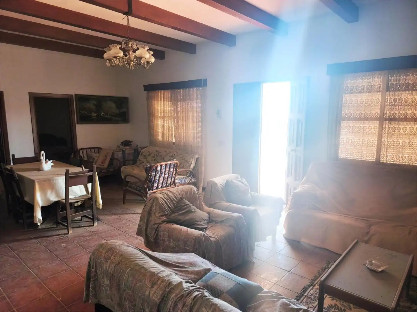 Finca rústica en venta en Lepe Sala de estar de Finca rústica en venta en Lepe