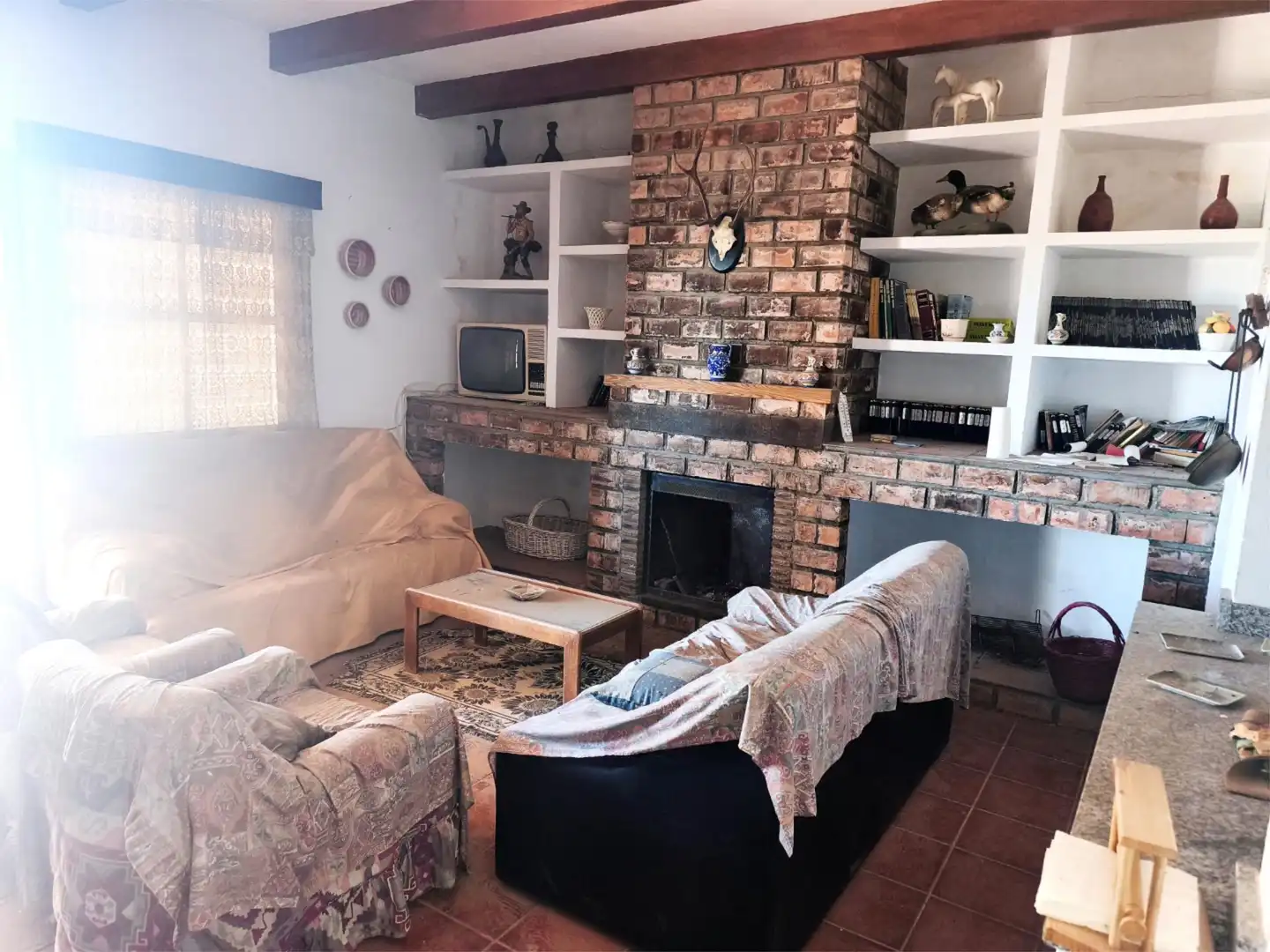 Finca rústica en venta en Lepe Sala de estar de Finca rústica en venta en Lepe