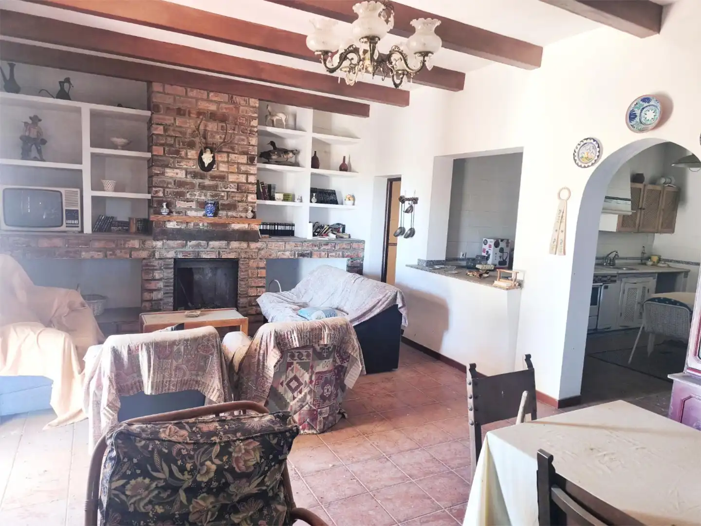 Finca rústica en venta en Lepe Sala de estar de Finca rústica en venta en Lepe