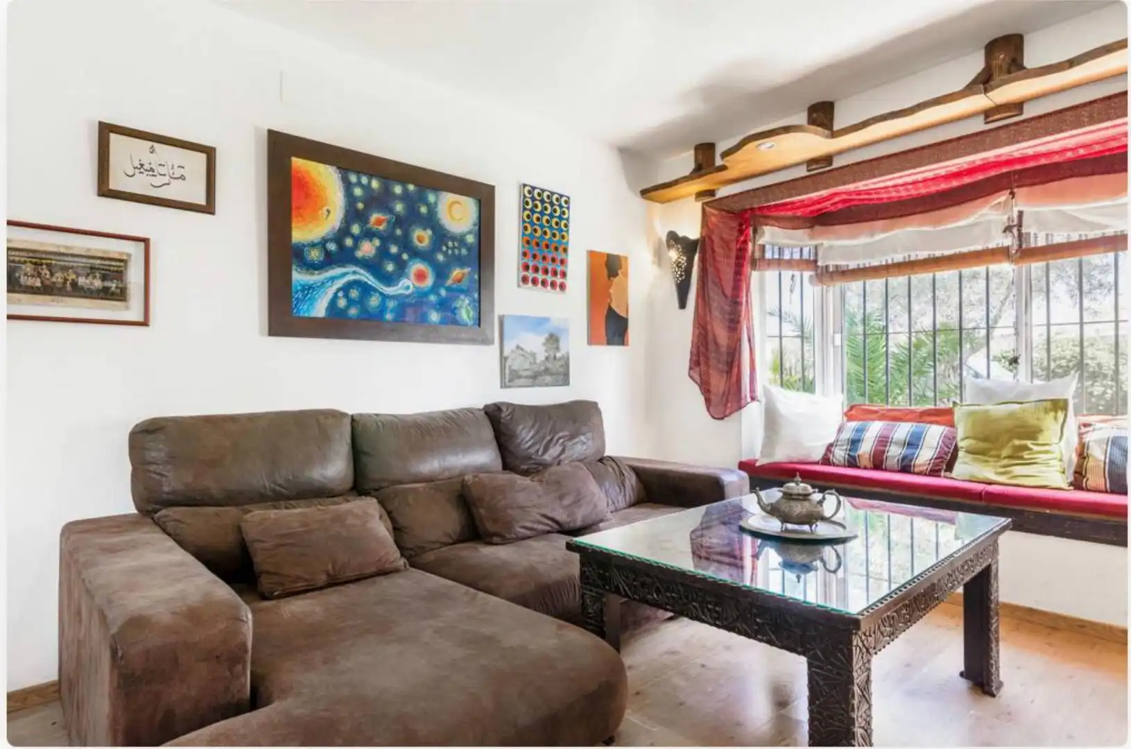 Sala d'estar de Pis en venda en Chiclana de la Frontera amb Aire condicionat, Calefacció i Jardí privat