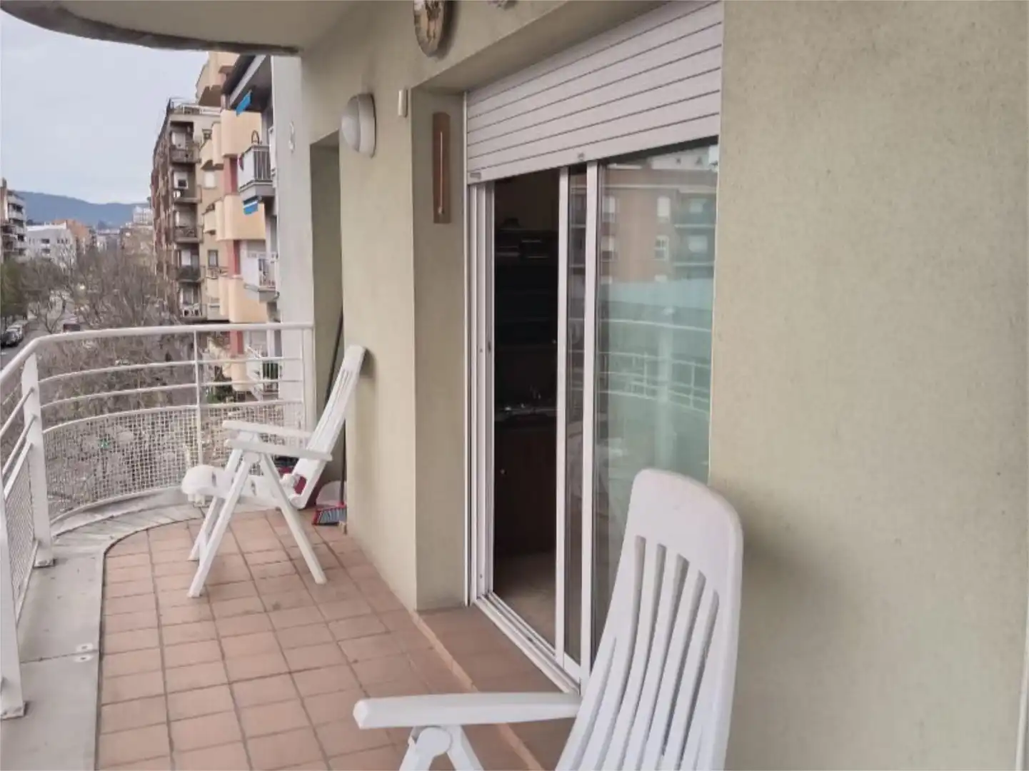 Wohnung zum Verkauf in Carrer de Santa Eugènia, 93, Santa Eugènia Terrasse von Wohnung zum Verkauf in Girona Capital mit Terrasse und Balkon