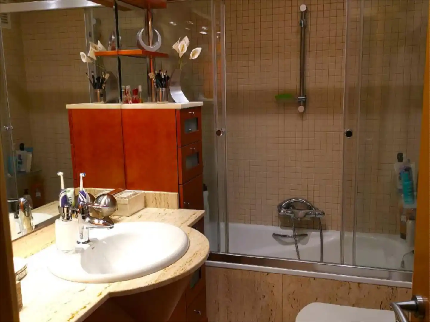 Piso en venta en Calle de Demetrio Monteserín, 8, La Vega - La Sal Baño de Piso en venta en León Capital con Terraza