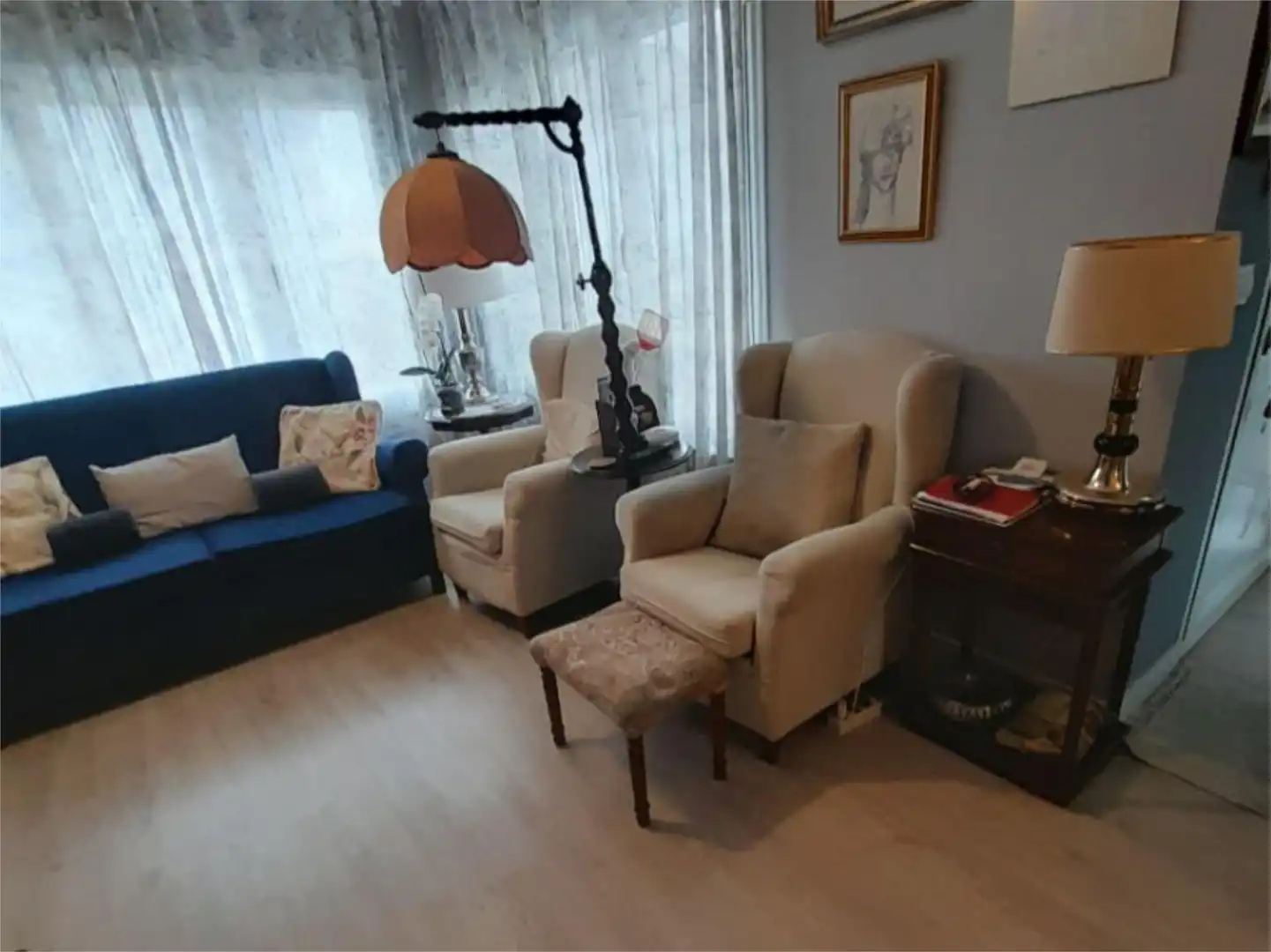Piso en venta en Calle Primo Gila, 3, El Espinar pueblo Sala de estar de Piso en venta en El Espinar con Aire acondicionado, Calefacción y Jardín privado
