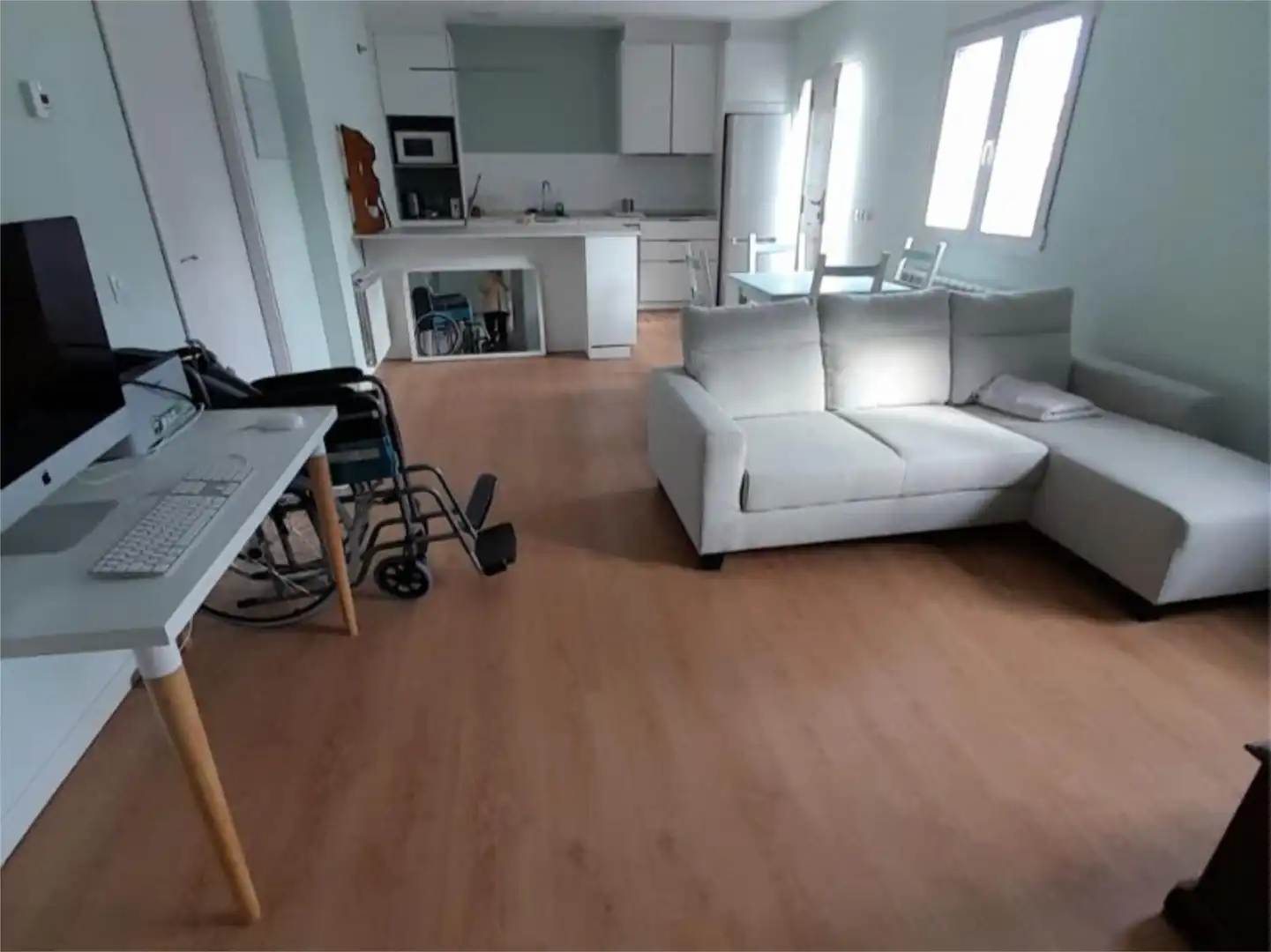 Piso en venta en Calle Primo Gila, 3, El Espinar pueblo Sala de estar de Piso en venta en El Espinar con Aire acondicionado, Calefacción y Jardín privado