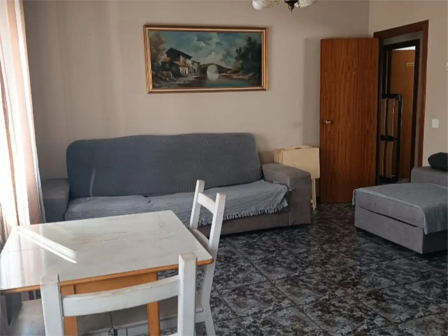 Piso en venta en Calle Primo Gila, 3, El Espinar pueblo Sala de estar de Piso en venta en El Espinar con Aire acondicionado, Calefacción y Jardín privado
