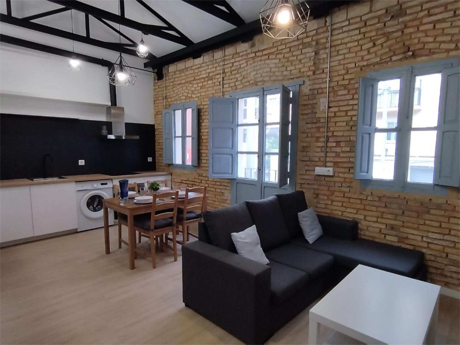 Living room of Flat for rent in Alaquàs  with Furnished and Balcony