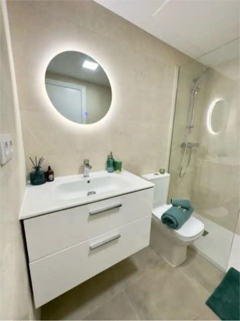 Flat for sale in Les Fonts Bathroom of Flat for sale in Sant Quirze del Vallès with Heating, Terrace and Storage room