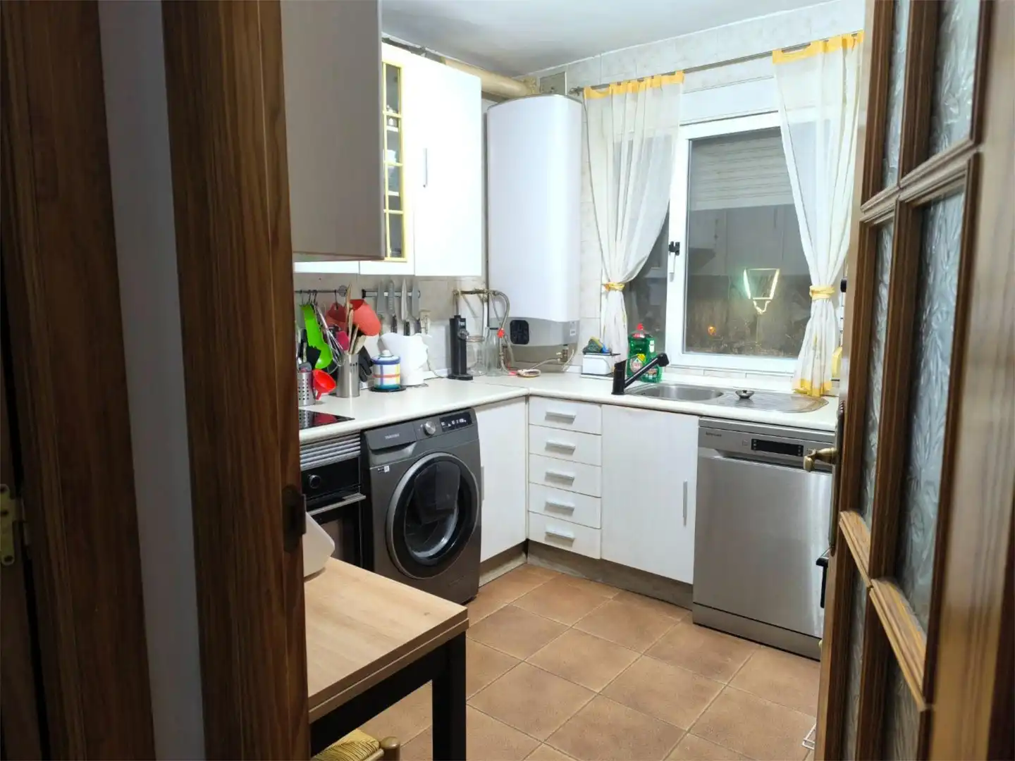Piso en venta en Calle Los Álamos, 57, Tórtola de Henares Cocina de Piso en venta en Tórtola de Henares con Aire acondicionado y Balcón