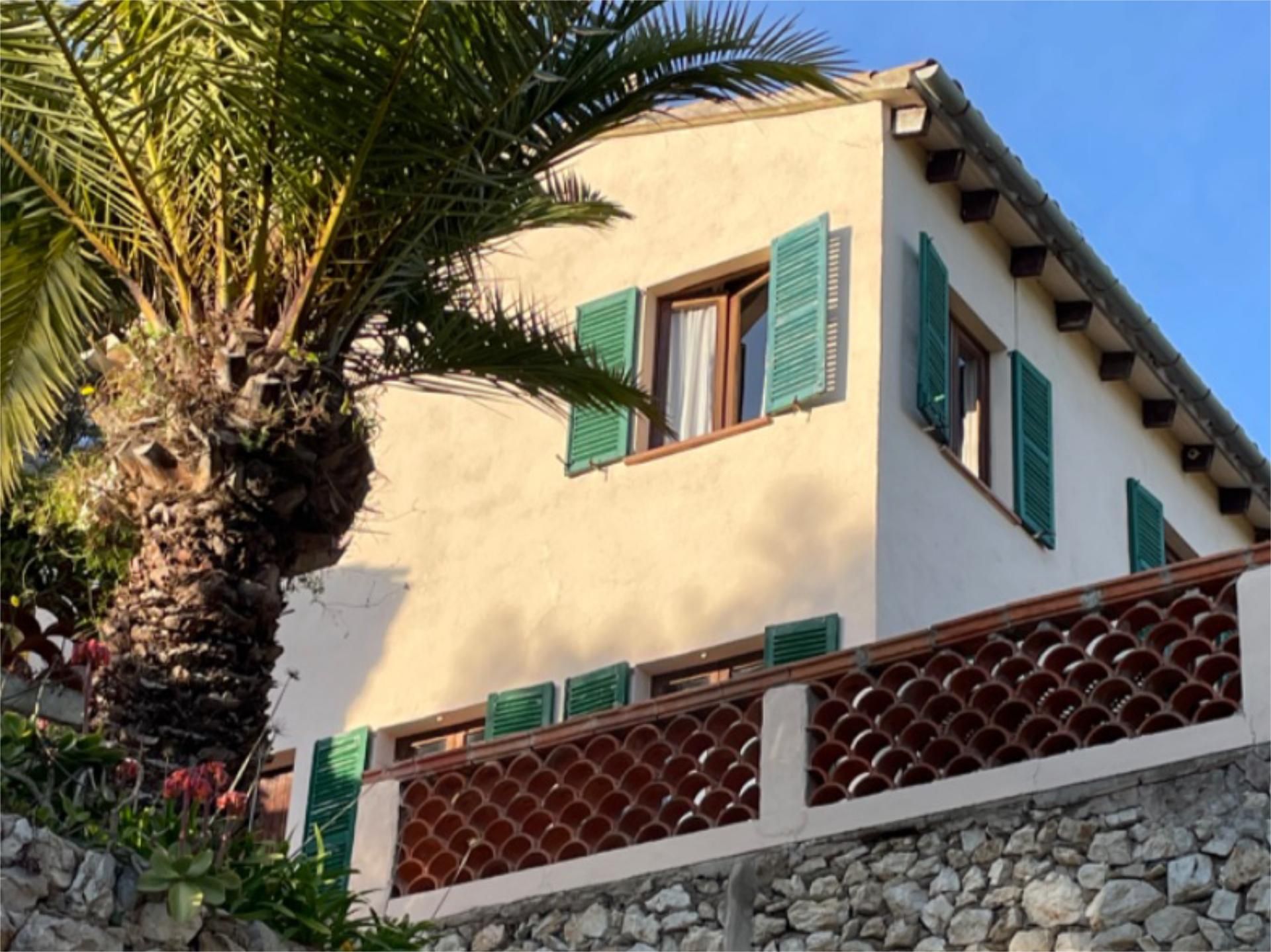 Exterior view of Country homes for rent in Puigpunyent  with Air Conditioner, Heating and Private garden