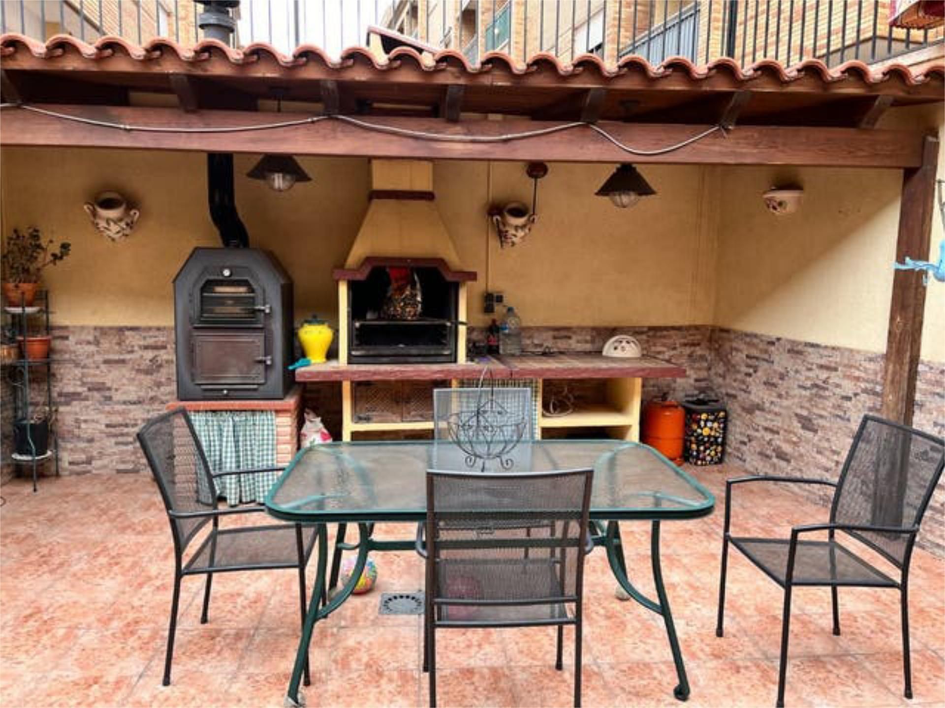 Terraza de Piso de alquiler en  Murcia Capital con Terraza, Trastero y Amueblado