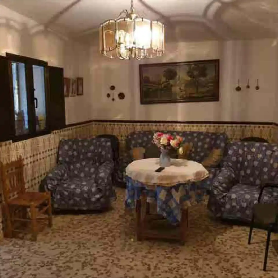Casa o xalet en venda a Navalvillar de Pela Sala d'estar de Casa o xalet en venda en Navalvillar de Pela amb Jardí privat, Terrassa i Traster