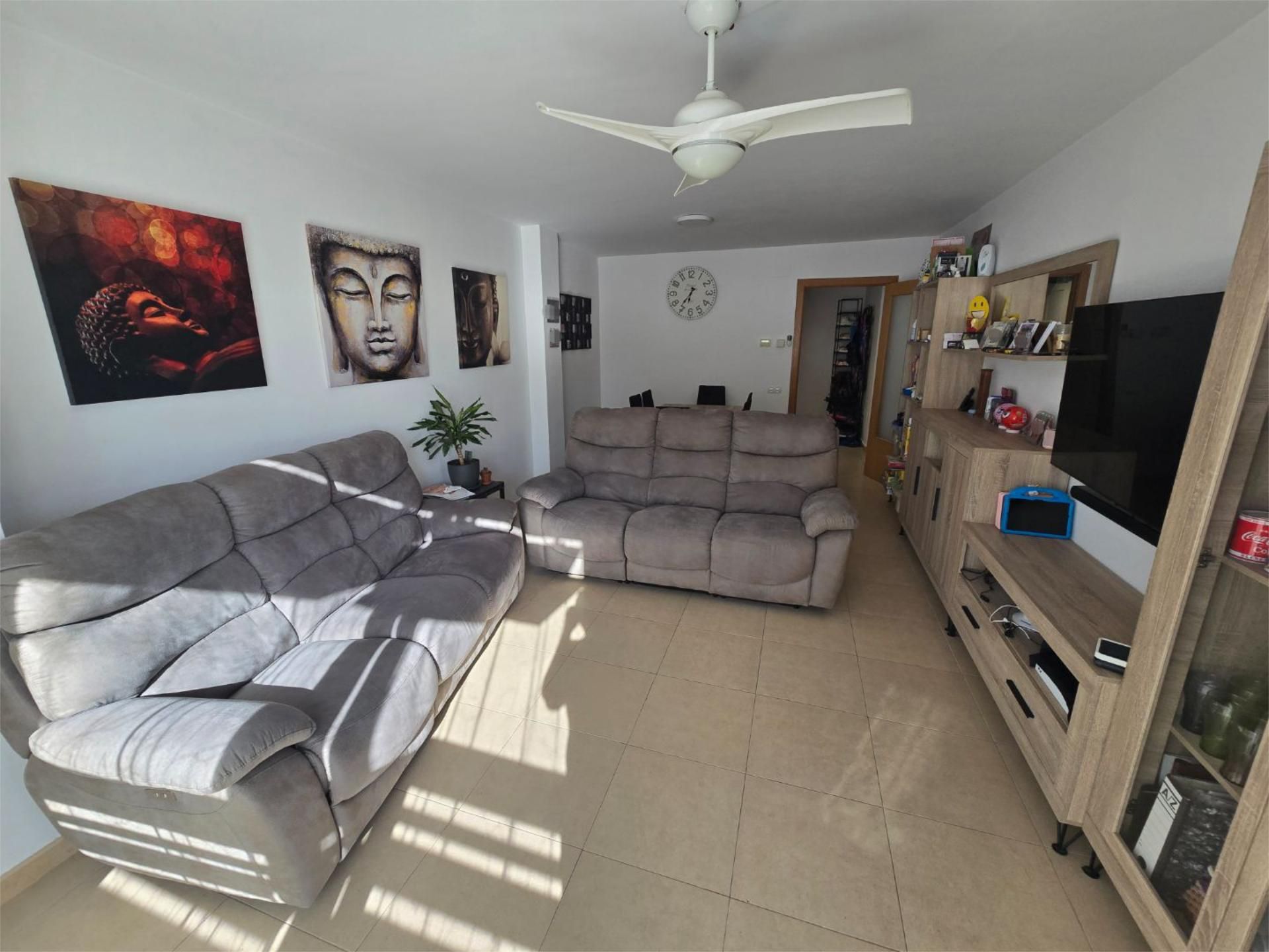 Piso en venta en Carrer Desprats, 2, El Morell Sala de estar de Piso en venta en El Morell con Calefacción, Trastero y Amueblado