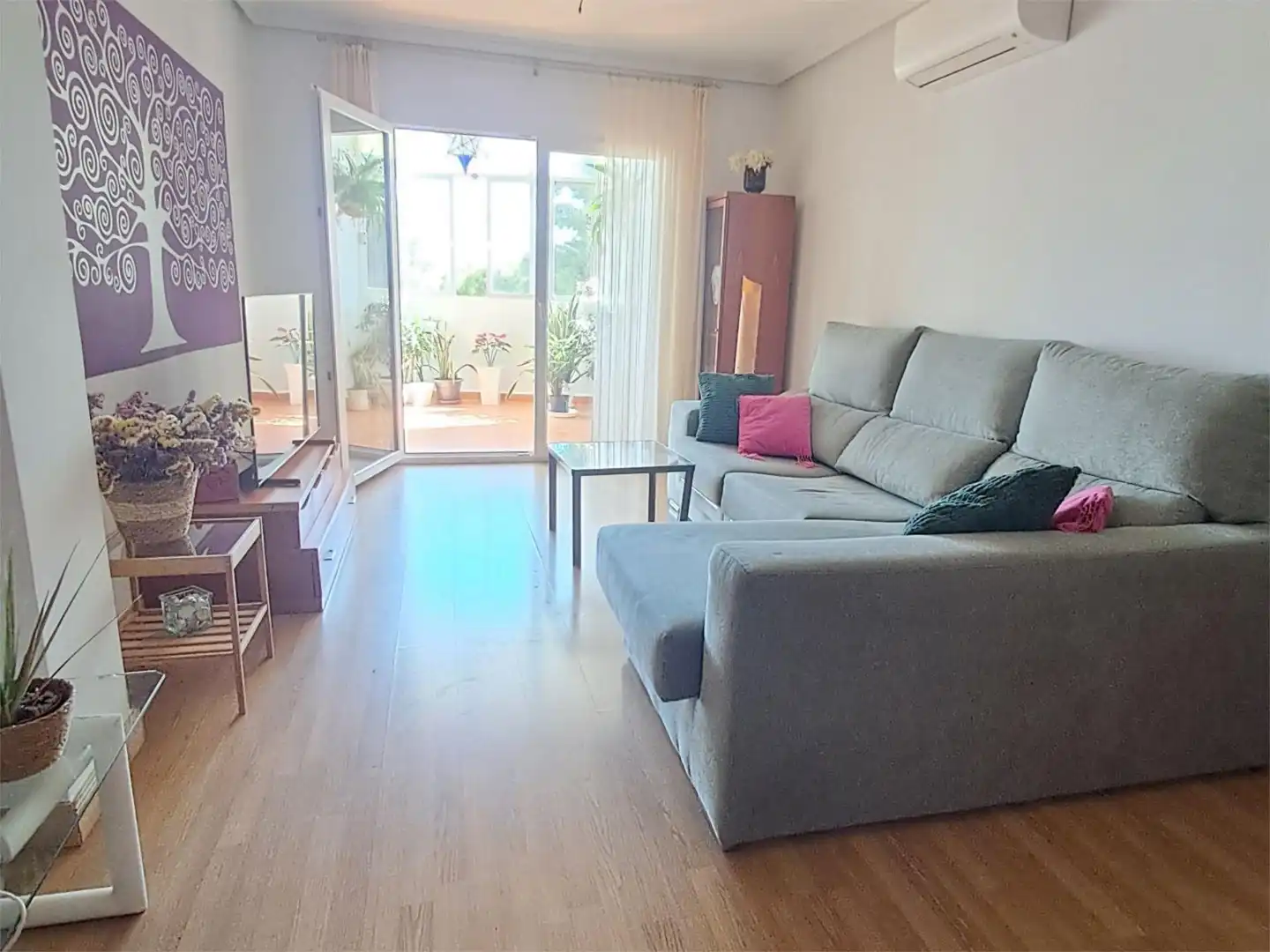 Sala d'estar de Pis en venda en Pilar de la Horadada amb Aire condicionat i Balcó