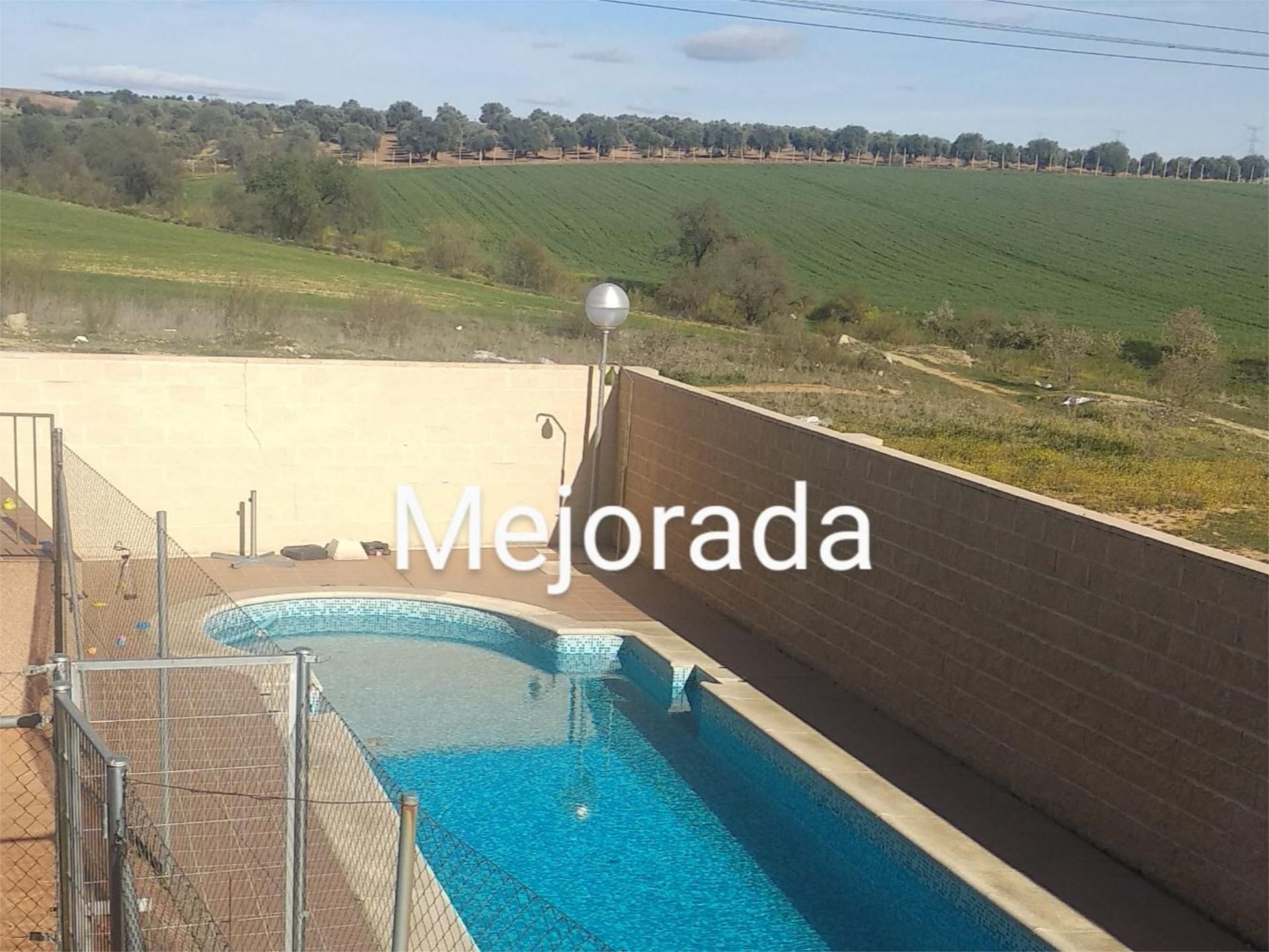 Swimming pool of Flat for sale in Mejorada del Campo  with Air Conditioner, Heating and Private garden