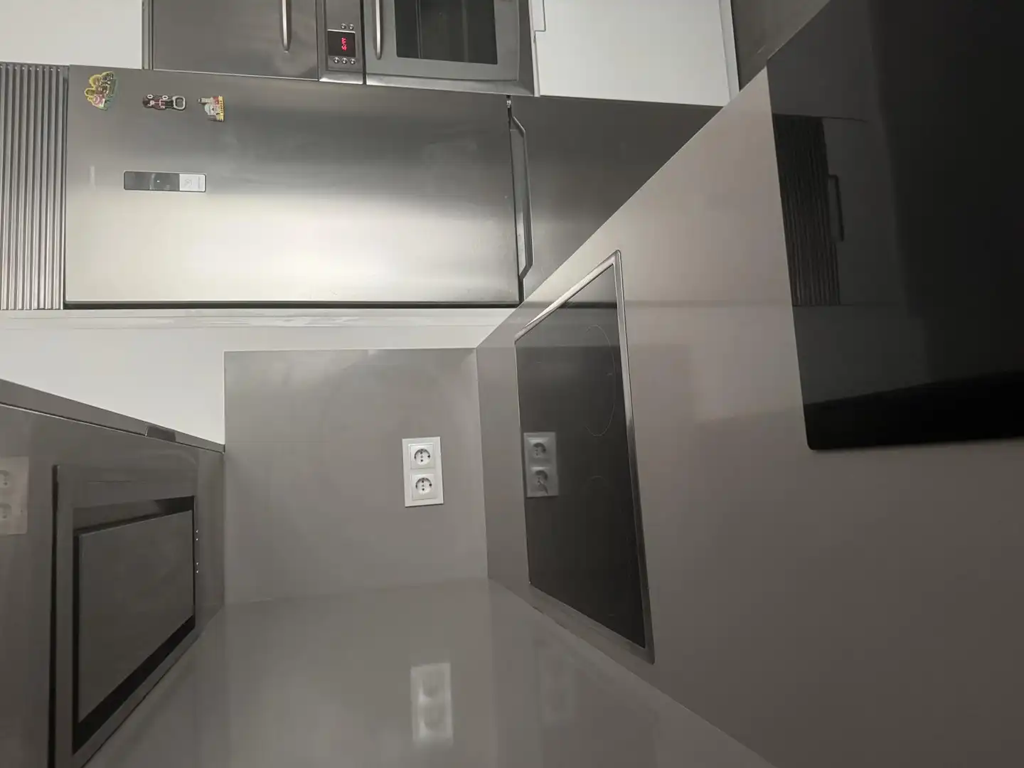 Kitchen of Flat for share in Vigo   with Heating, Parquet flooring and Furnished