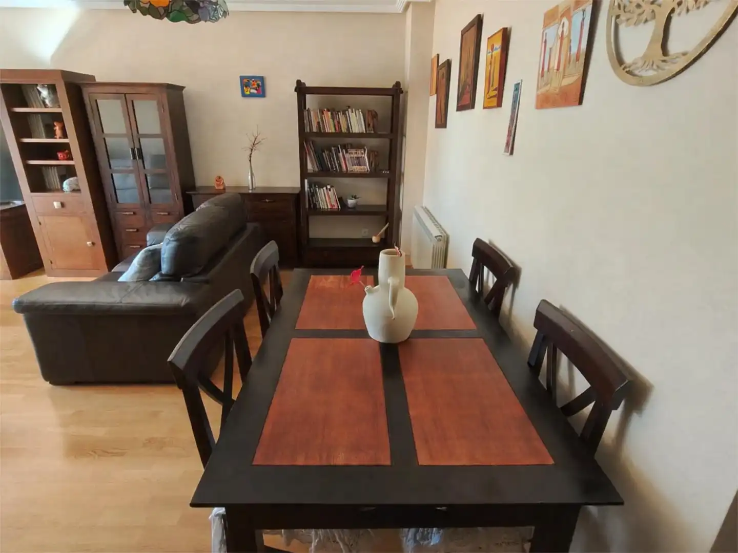 Flat for sale in Calle Casa de Asturias, 29, Villaquilambre Dining room of Flat for sale in Villaquilambre with Heating, Private garden and Parquet flooring