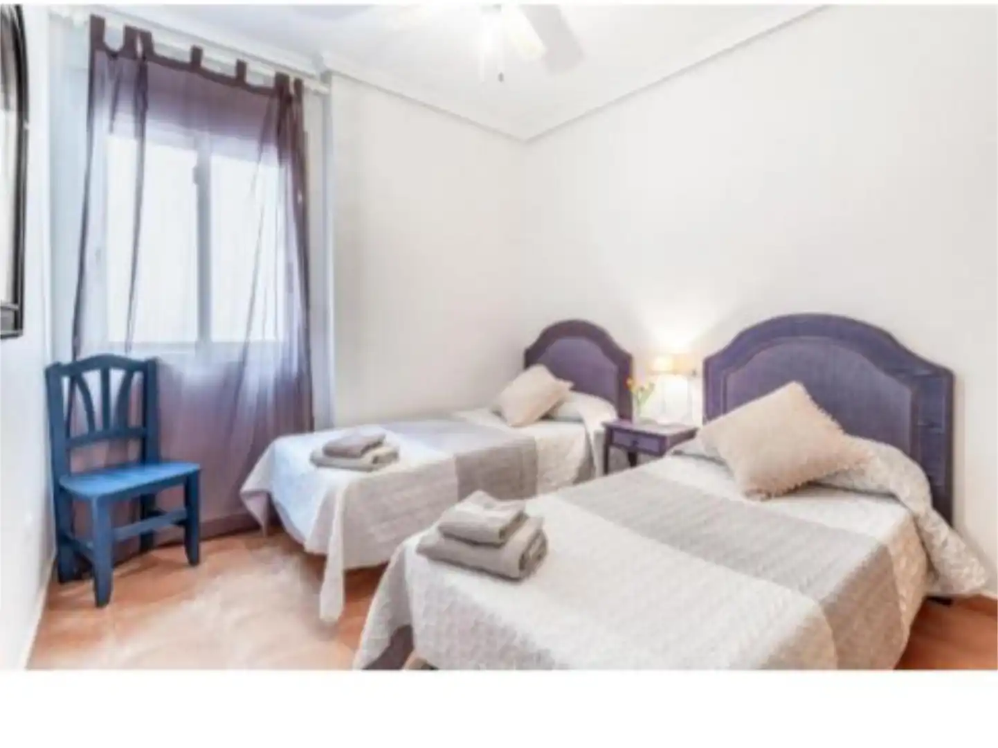 Schlafzimmer von Wohnung zur Miete in Mojácar mit Klimaanlage, Heizung und Terrasse