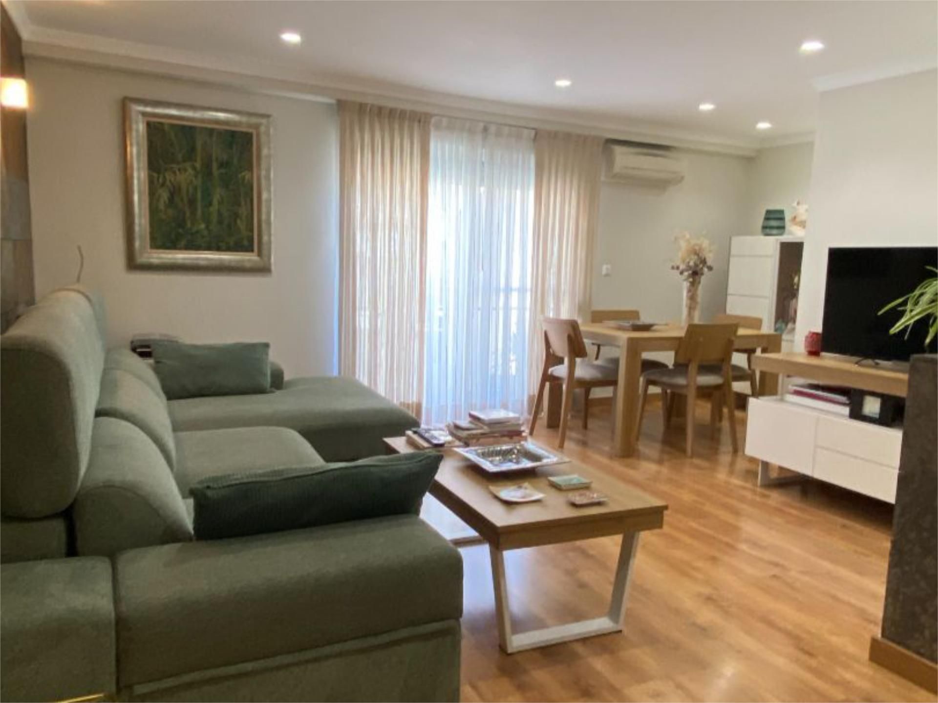 Wohnzimmer von Wohnung zum Verkauf in Elche / Elx mit Klimaanlage und Balkon