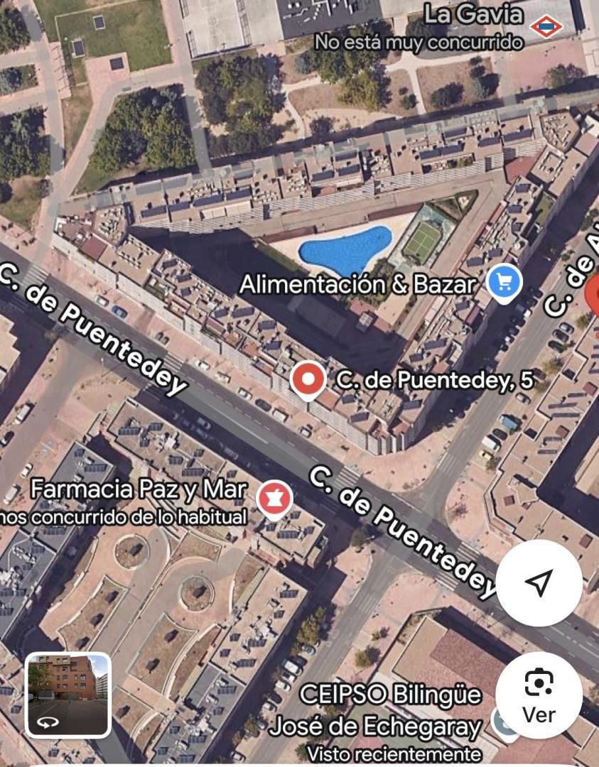 Vista exterior de Pis en venda en  Madrid Capital amb Aire condicionat, Calefacció i Jardí privat