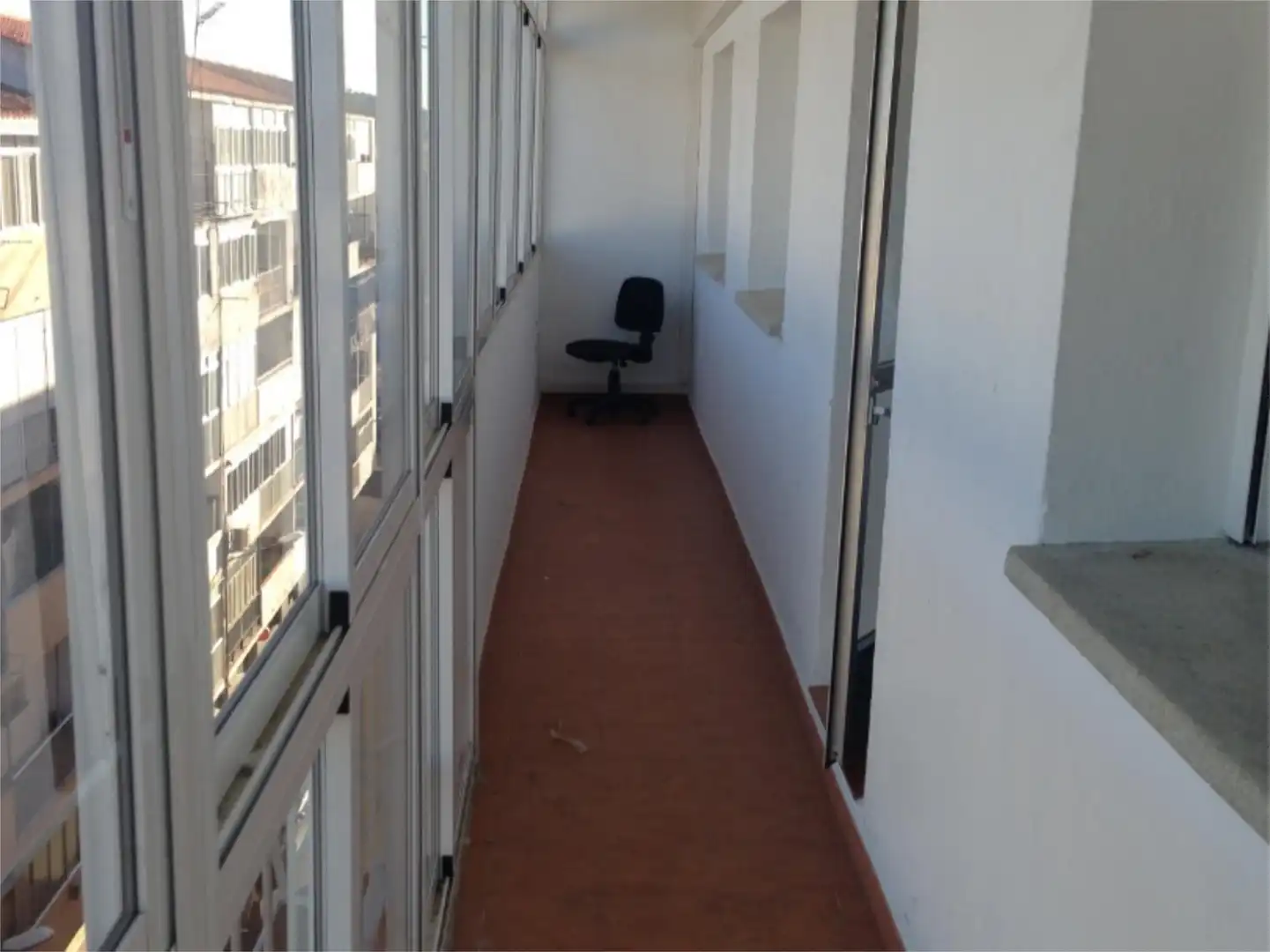 Flat for rent in Calle Pedro de Alvarado, 5, Los Pinos - El Pilar Balcony of Flat for rent in Plasencia with Air Conditioner, Heating and Parquet flooring