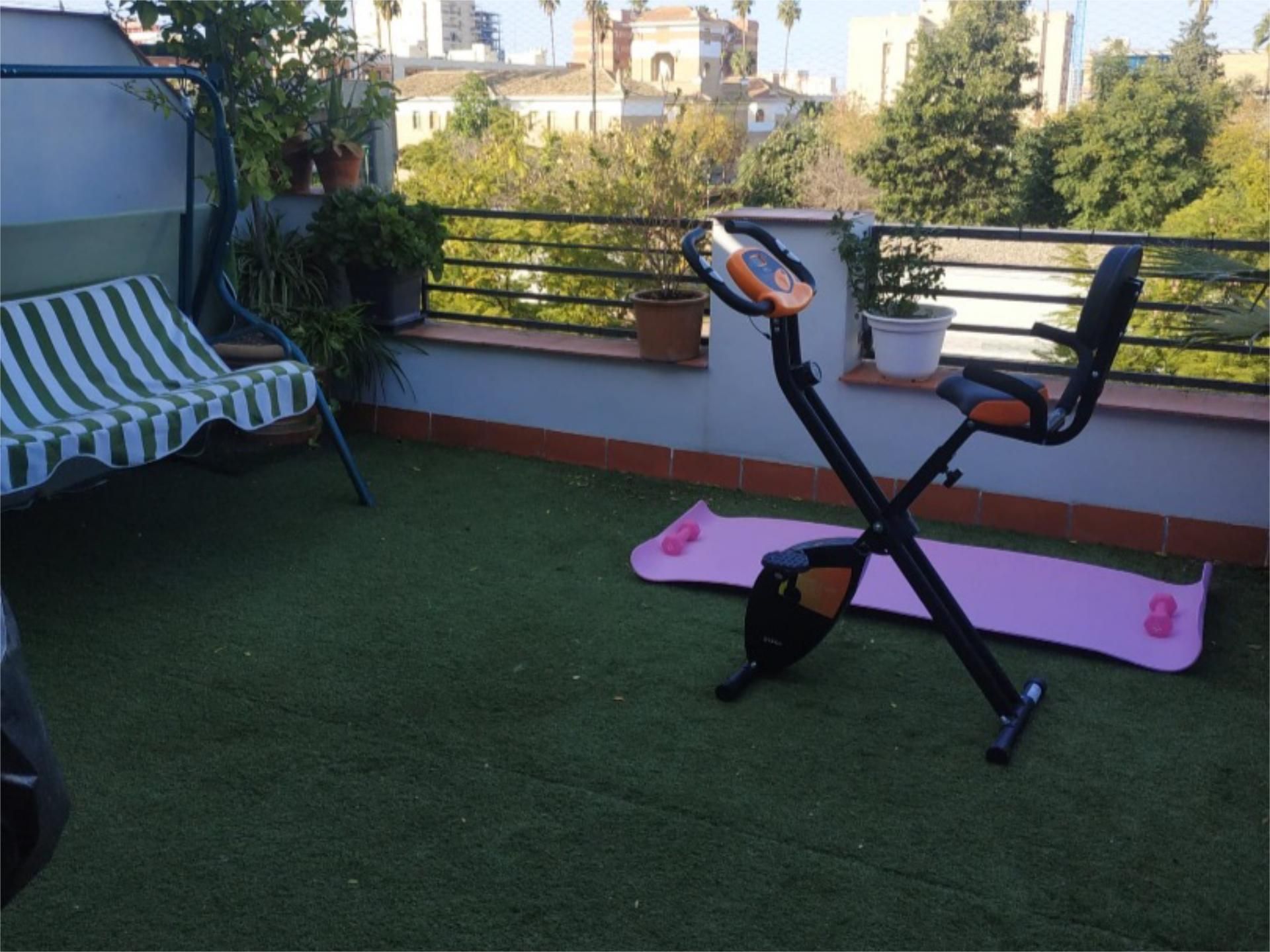 Terraza de Casa adosada en venta en  Sevilla Capital con Aire acondicionado y Terraza