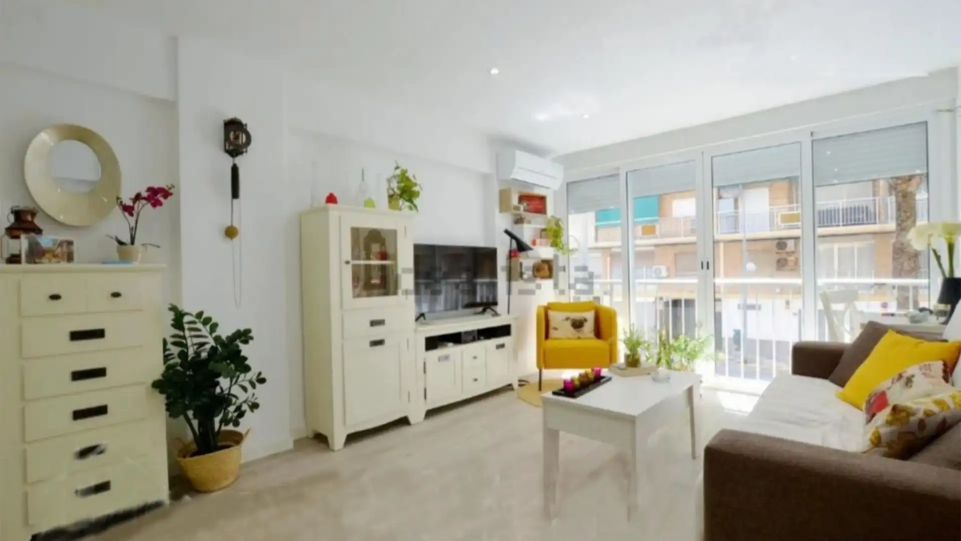 Sala de estar de Piso en venta en Cullera con Aire acondicionado